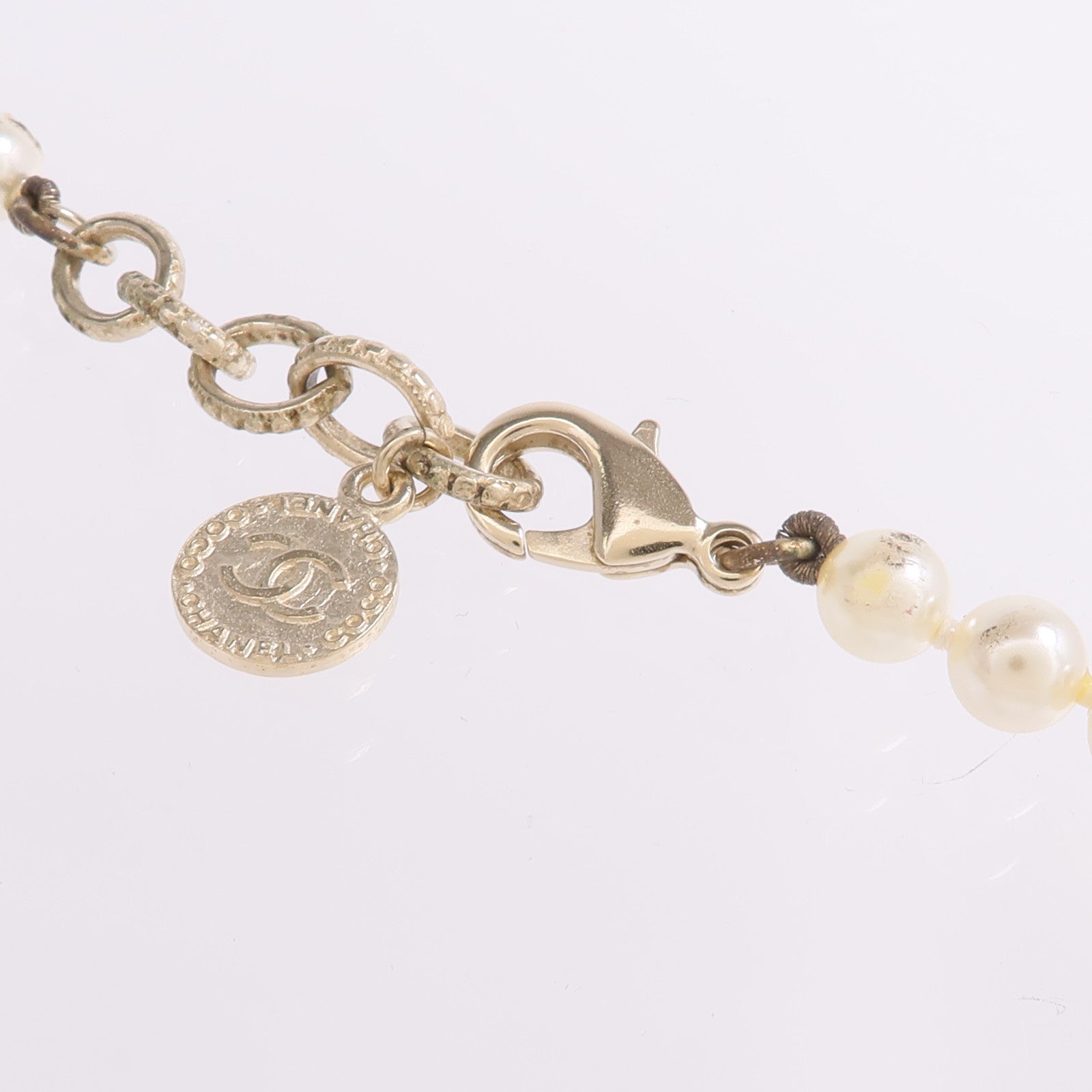 CHANEL PVC/金屬Necklace項鍊