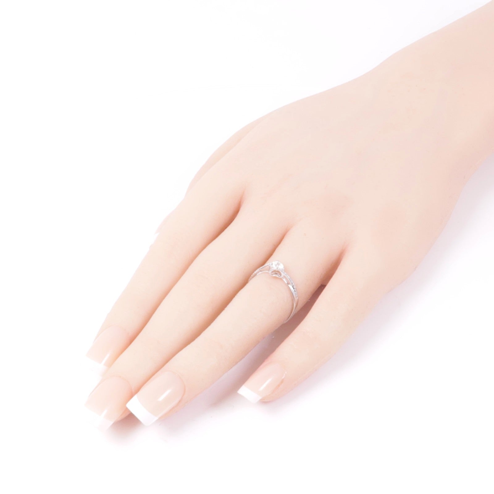 JEWELRY 18K白金Diamond Ring鑽石戒指US#6