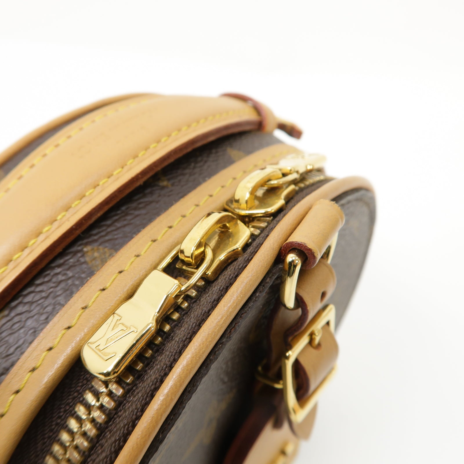 LOUIS VUITTON Monogram Mini Bolite Chapeau金扣手挽肩背兩用袋啡色