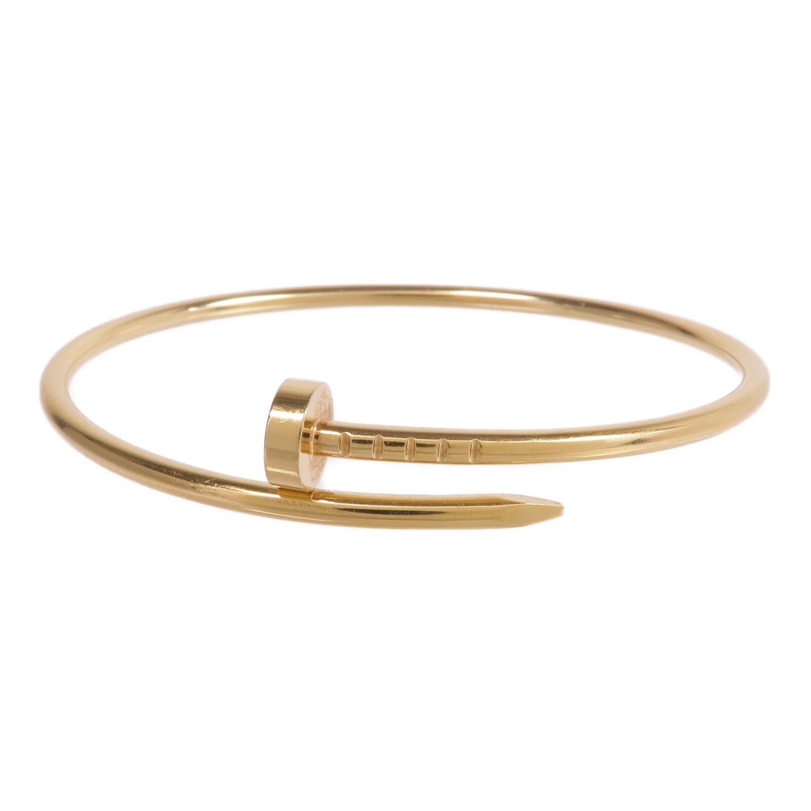 CARTIER 18K黃金Juste Un Clou手鐲Cartier#16