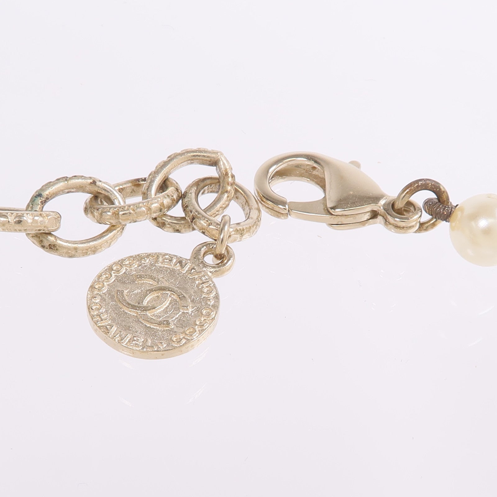 CHANEL PVC/金屬Necklace項鍊