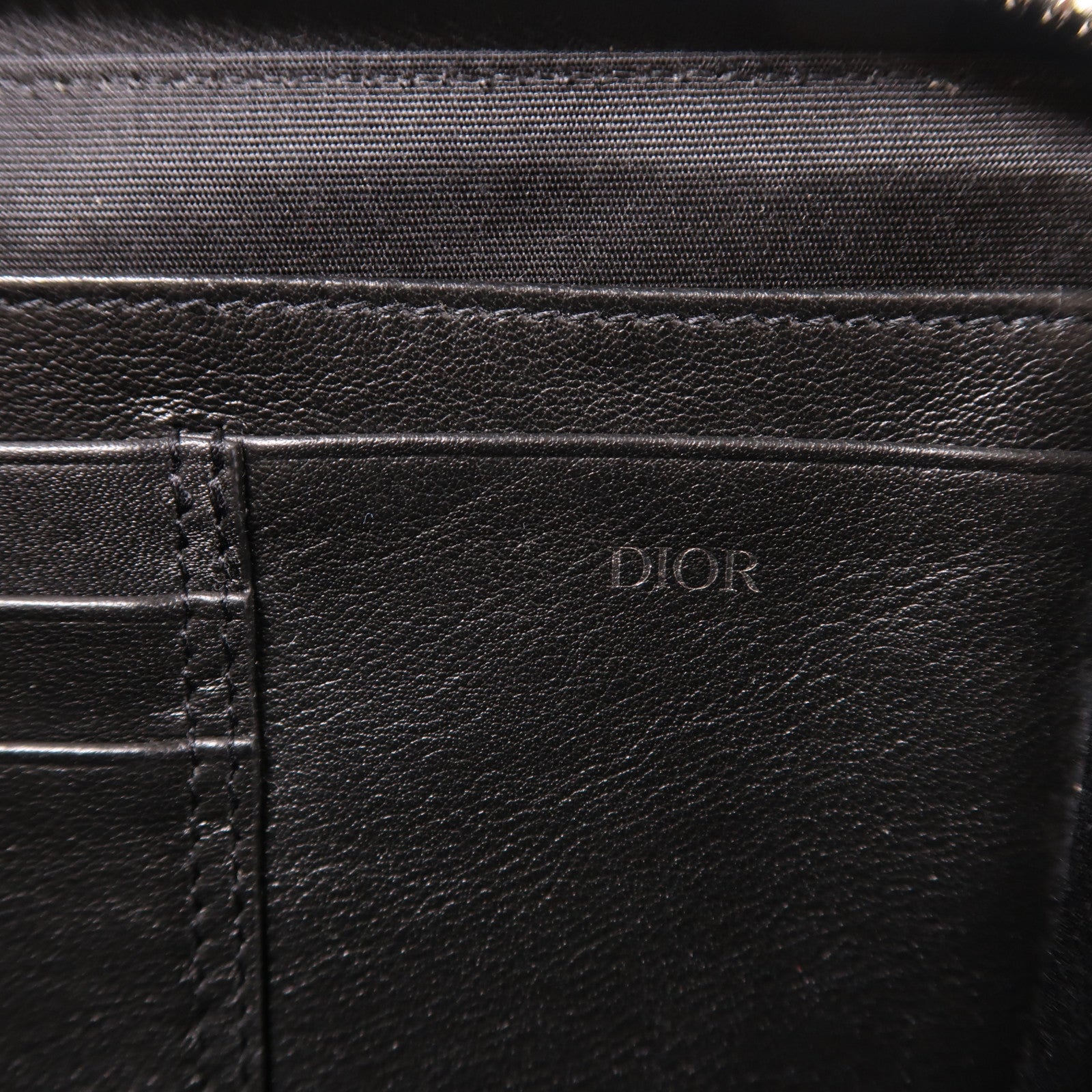 Dior 帆布Oblique Camera Bag銀扣肩背袋