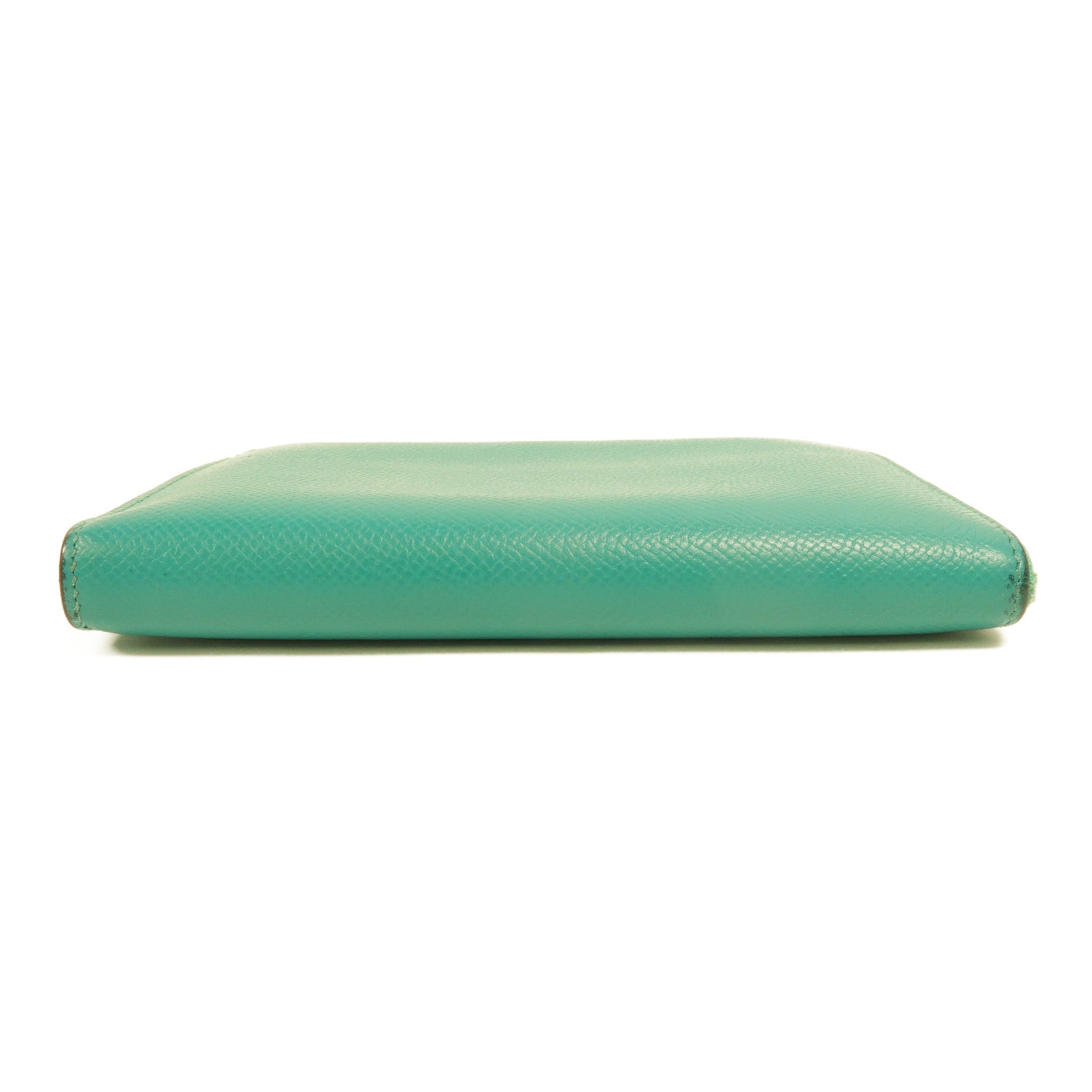 HERMES Epsom皮革Remix Duo Chimeres Wallet長錢包Bleu Paon
