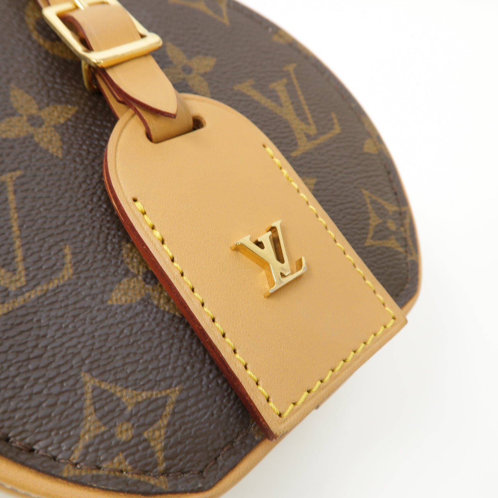 LOUIS VUITTON Monogram Mini Bolite Chapeau金扣手挽肩背兩用袋啡色
