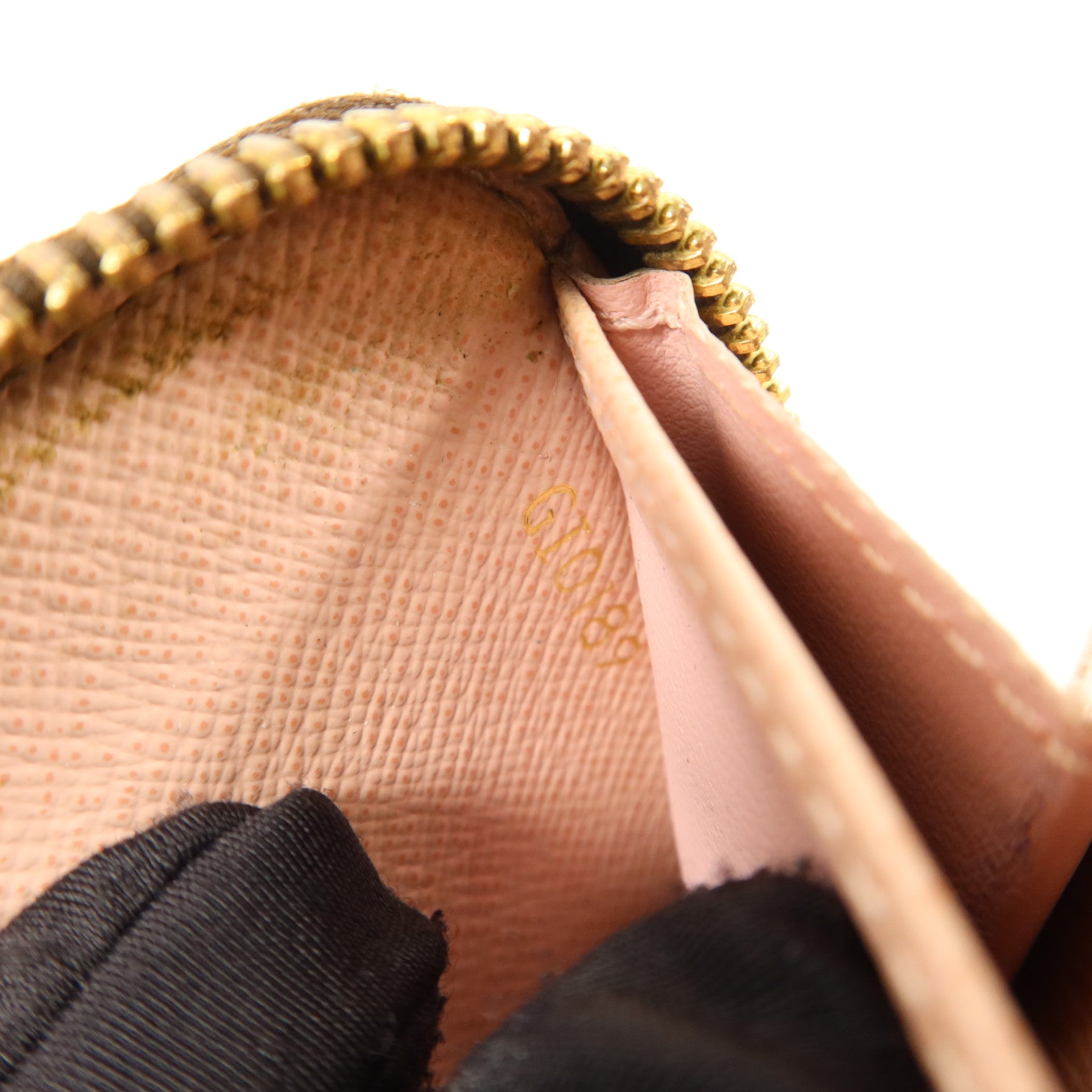 LOUIS VUITTON Damier Zipper Long Wallet金扣長錢包
