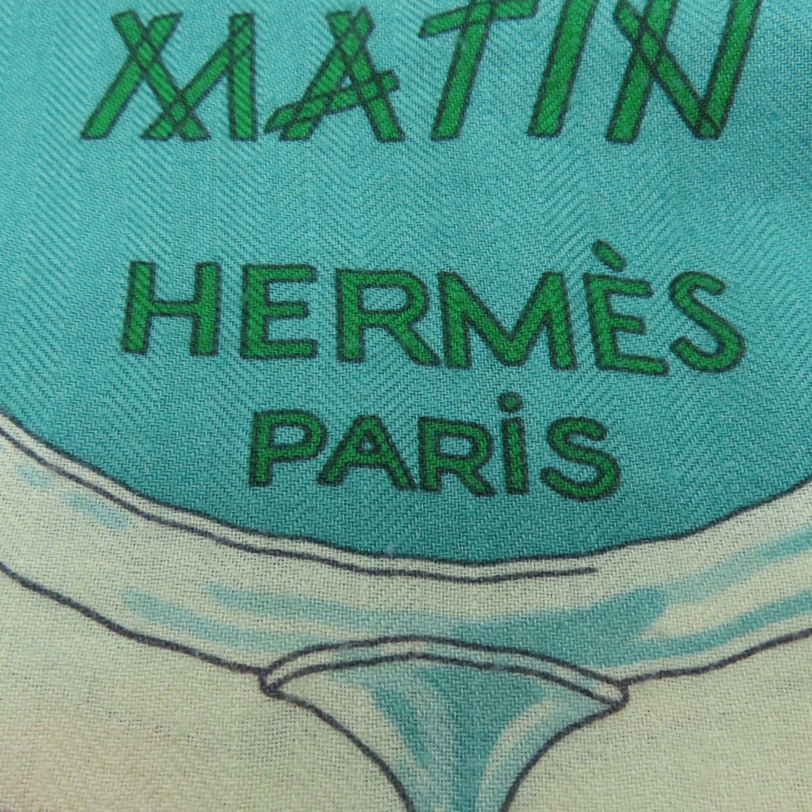 HERMES 【激減優惠】羊絨/絲質Shawl 140x140cm披肩紅色/粉紅色/綠色