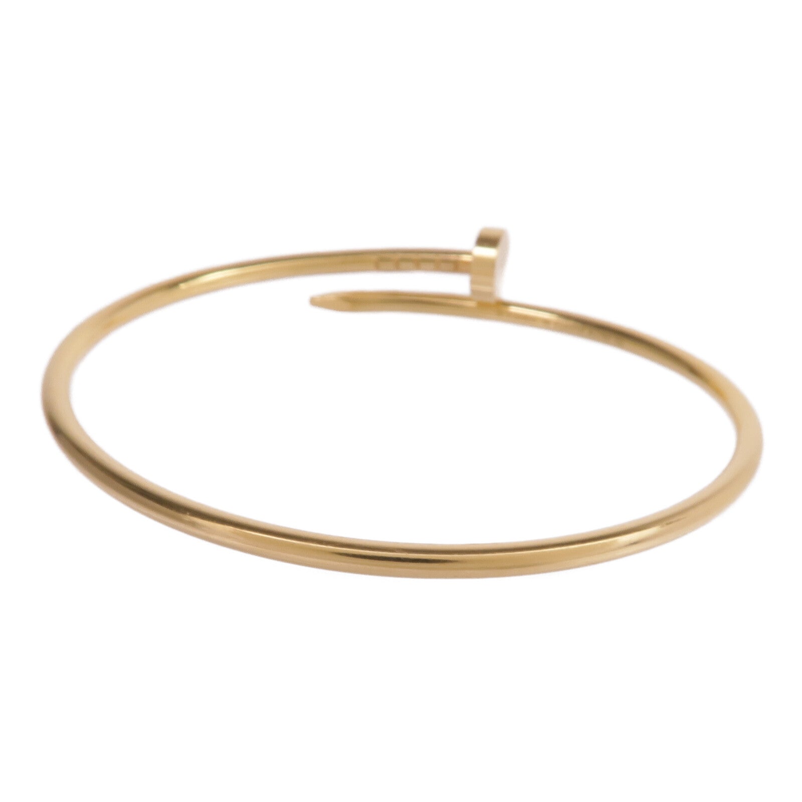 CARTIER 18K黃金Juste Un Clou手鐲Cartier#16