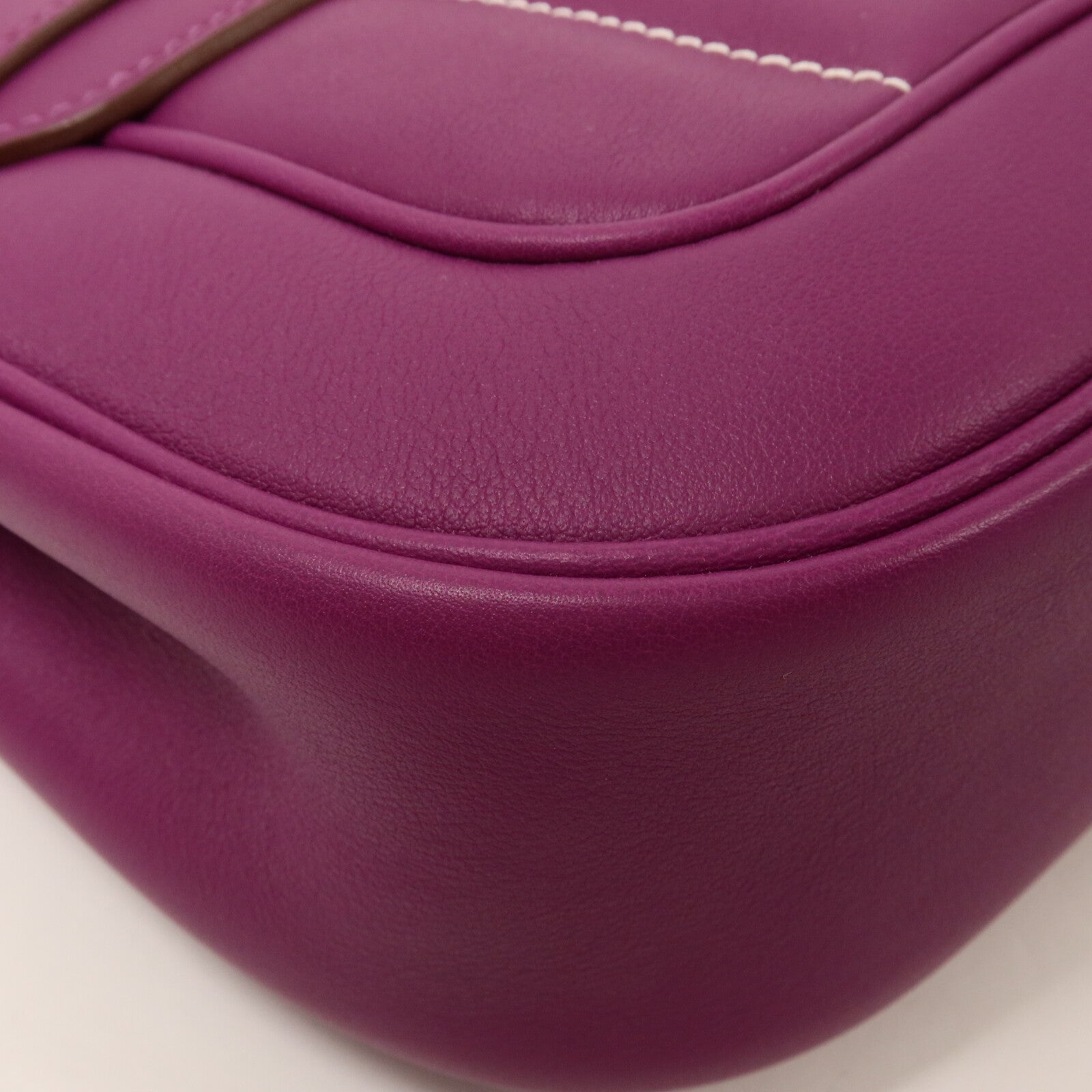 HERMES Swift皮革Berline Mini肩背袋Anemone