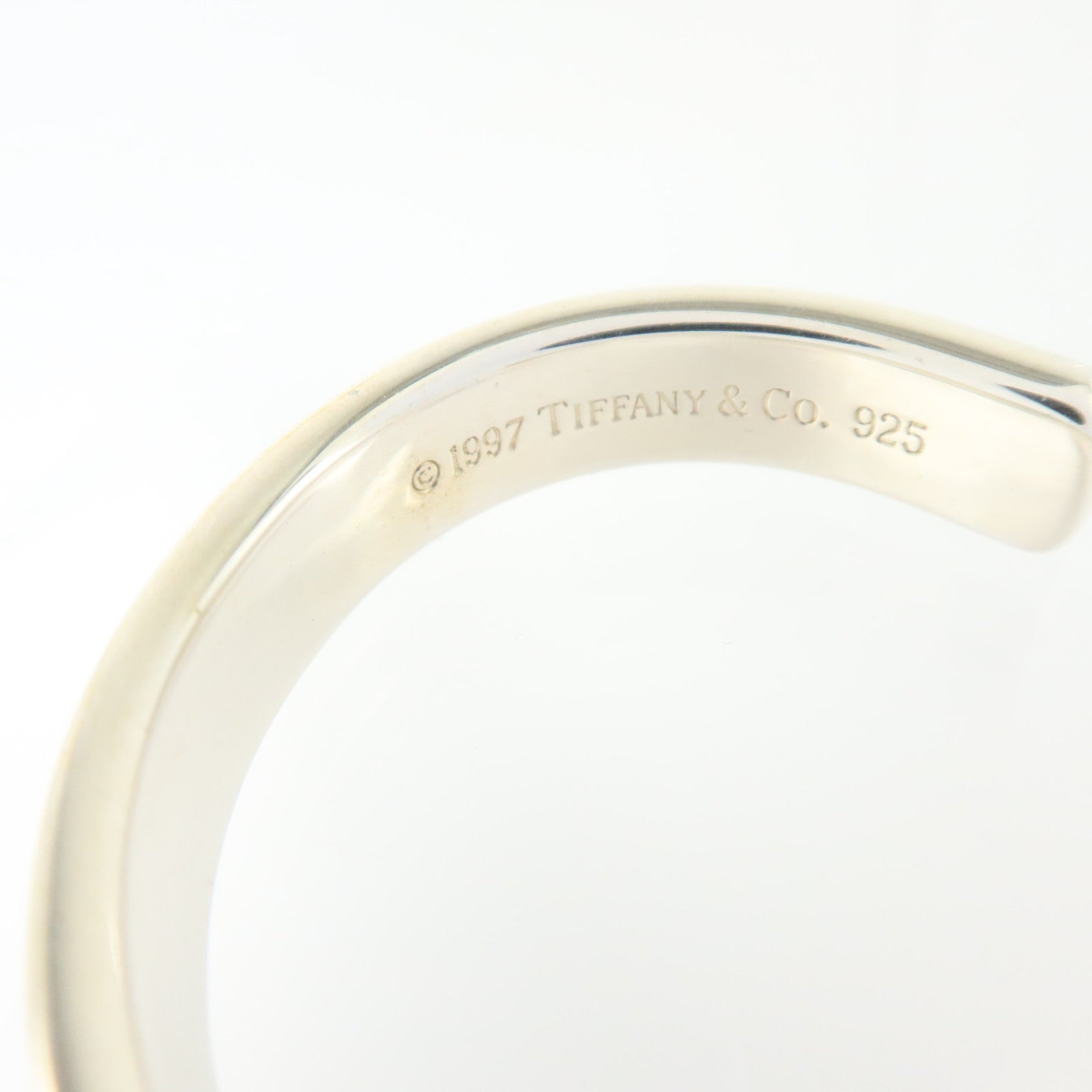 TIFFANY＆CO 925純銀Cuff Bracelet手鐲