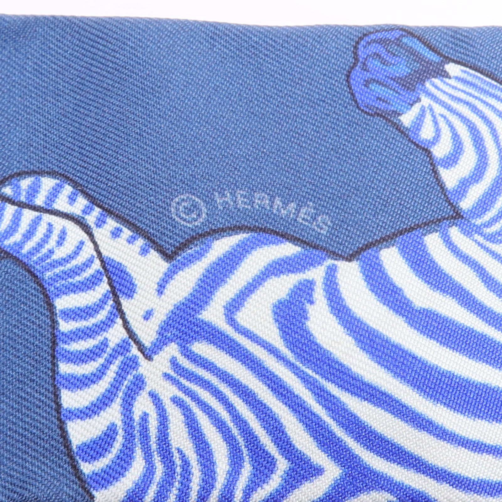 HERMES 絲質Twilly絲巾