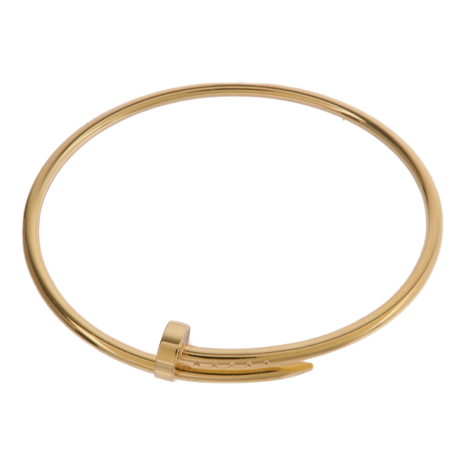 CARTIER 18K黃金Juste Un Clou手鐲Cartier#16