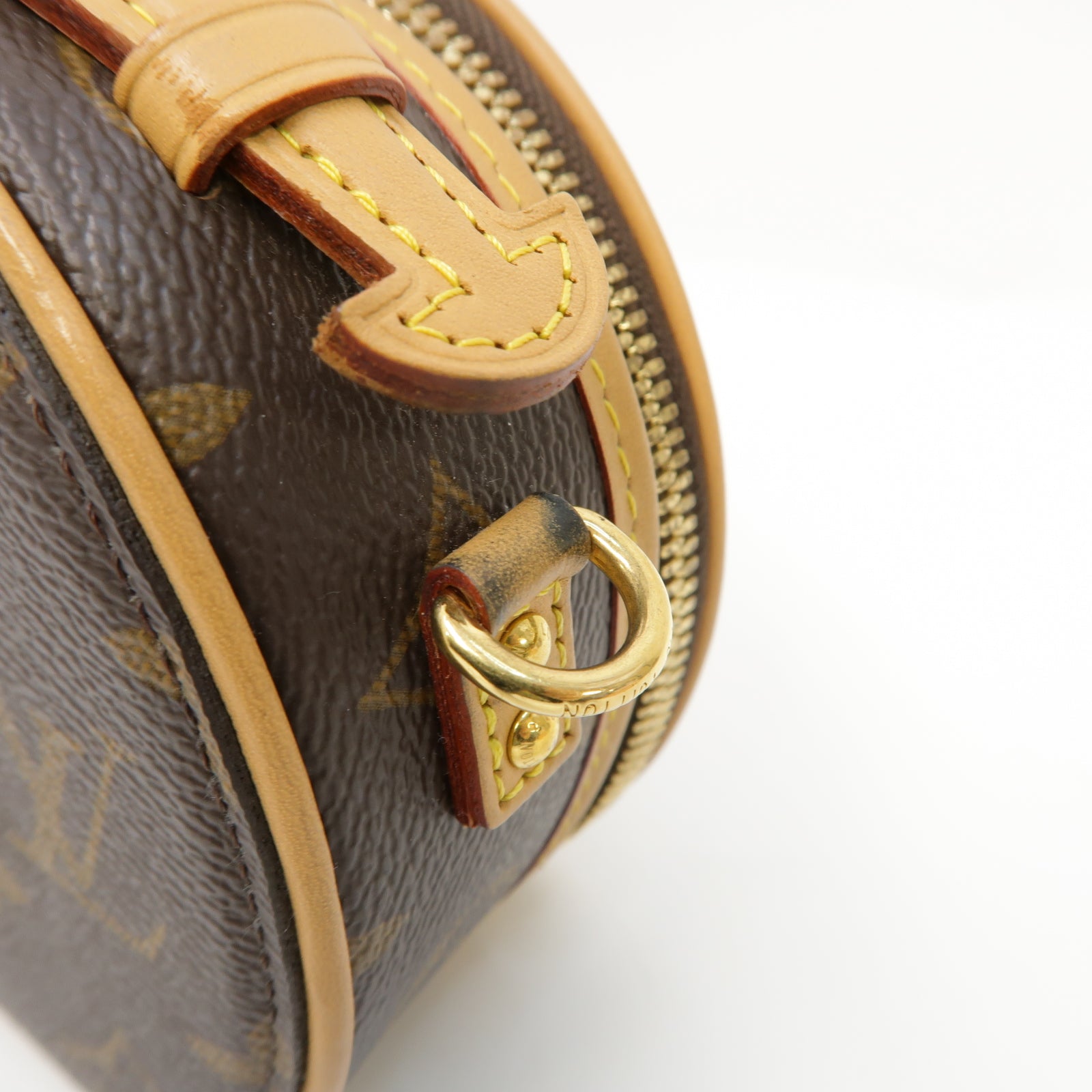 LOUIS VUITTON Monogram Mini Bolite Chapeau金扣手挽肩背兩用袋啡色