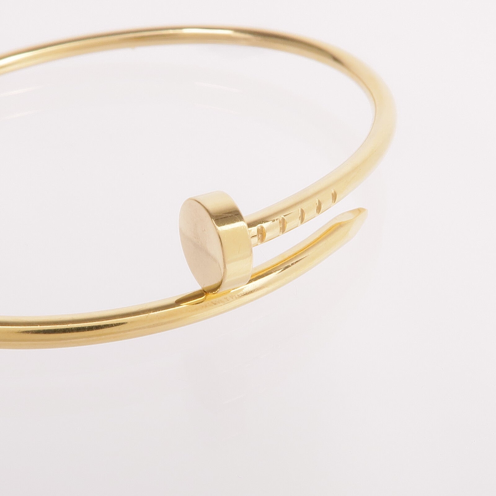 CARTIER 18K黃金Juste Un Clou手鐲Cartier#16