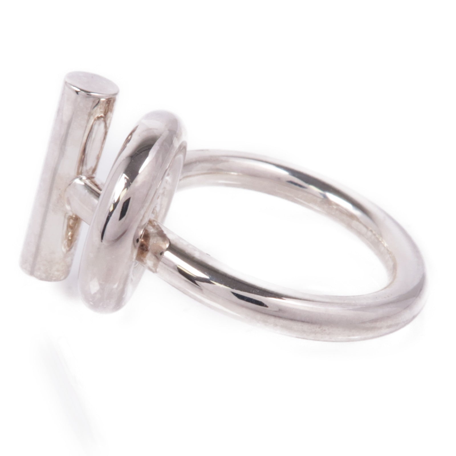 HERMES 925純銀Echappee Ring戒指US#6.25