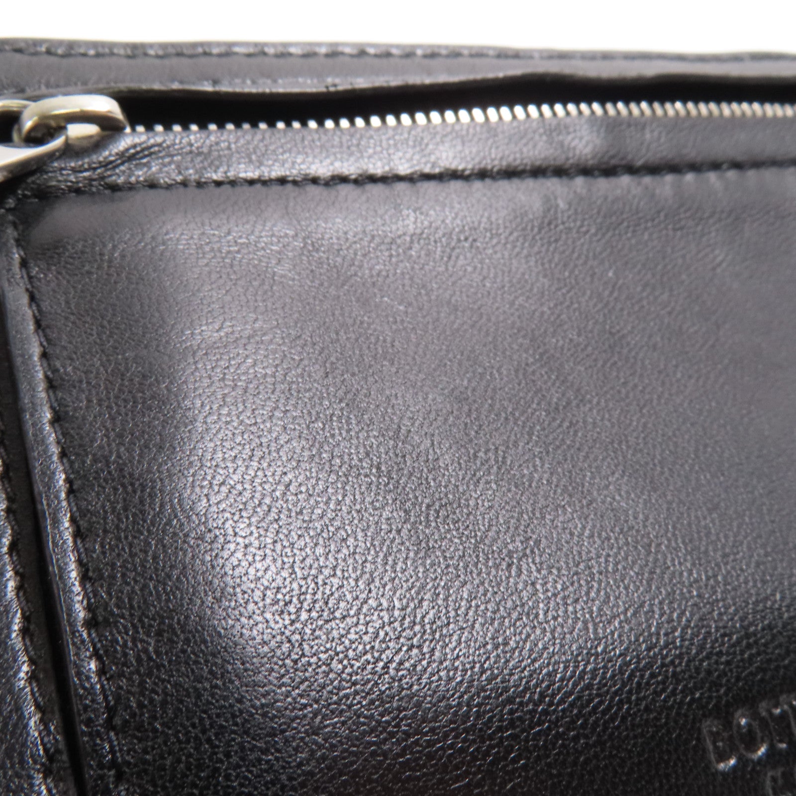 BOTTEGA VENETA 牛皮皮革Card Case銀扣卡片套