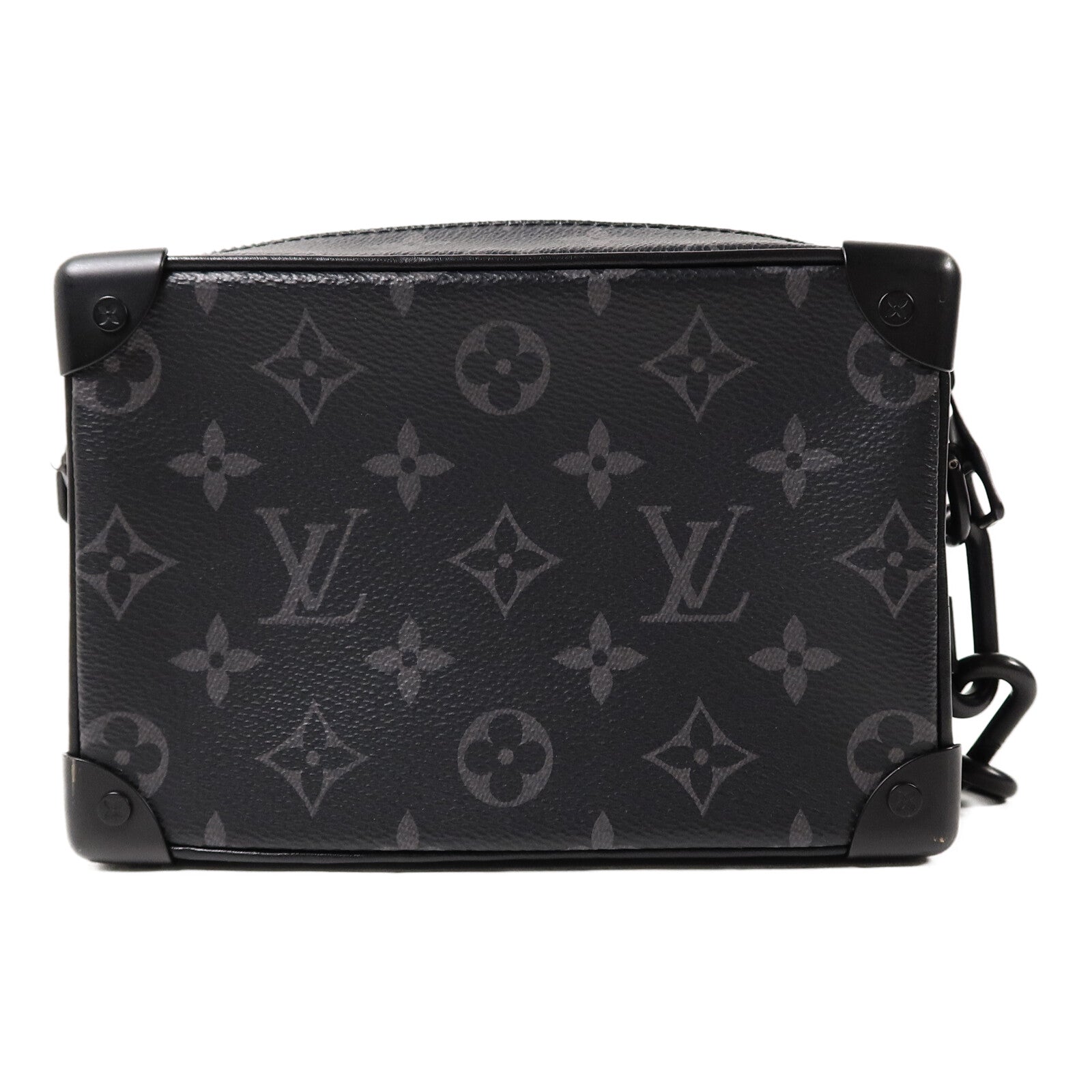LOUIS VUITTON Monogram Eclipse Mini Soft Trunk肩背袋