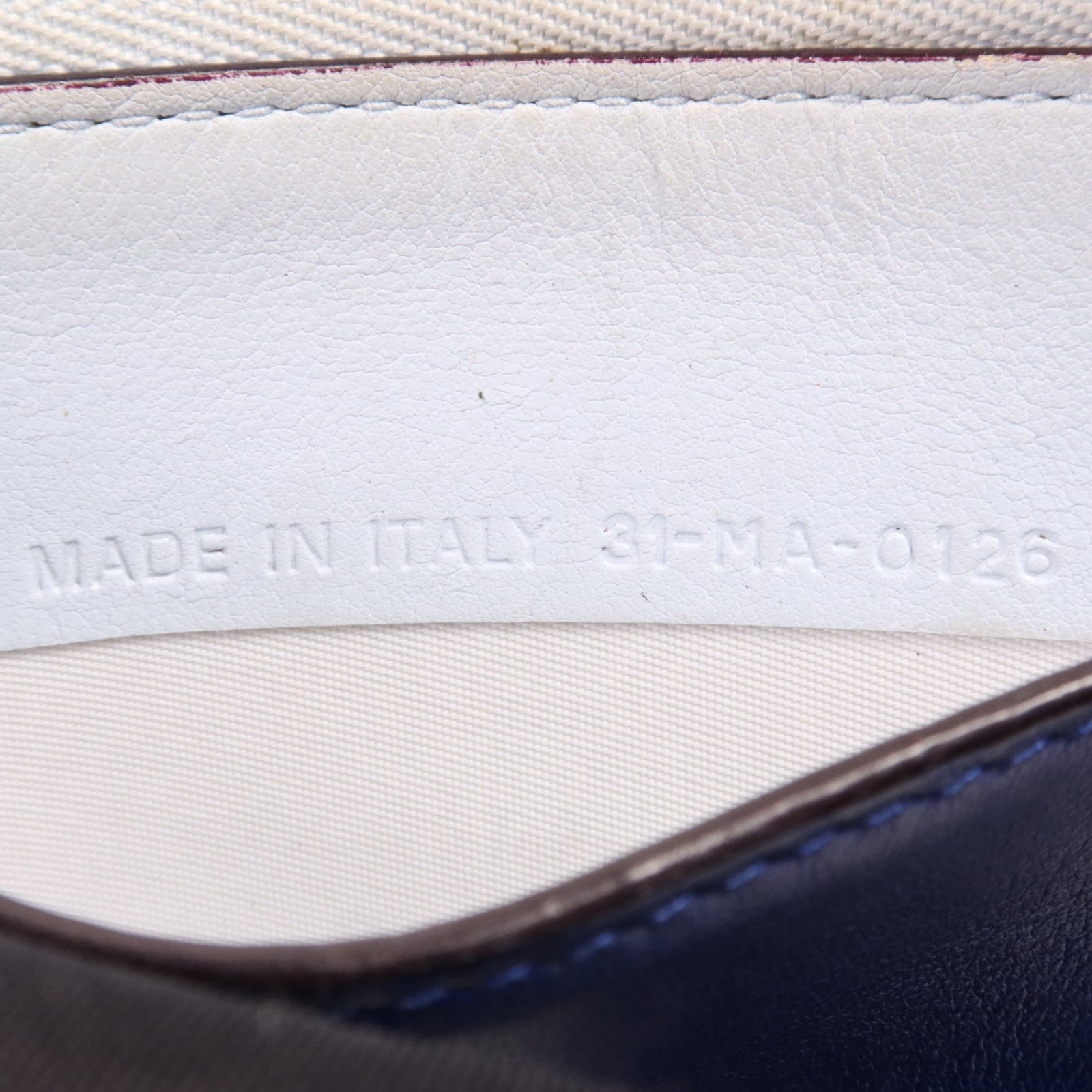 Dior 牛皮皮革Card Case銀扣卡片套