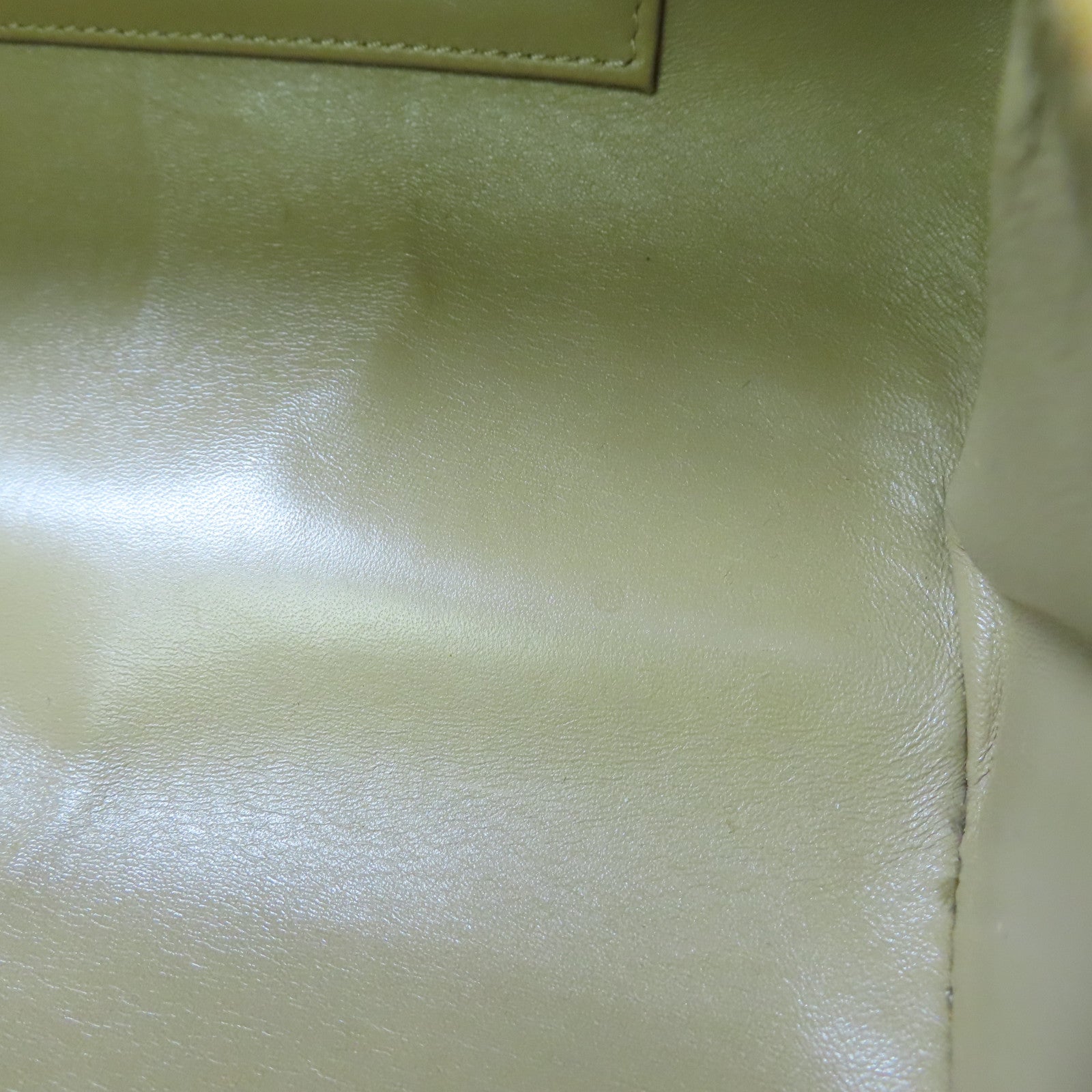 CHANEL PVC/皮革Hand Bag銀扣手挽袋