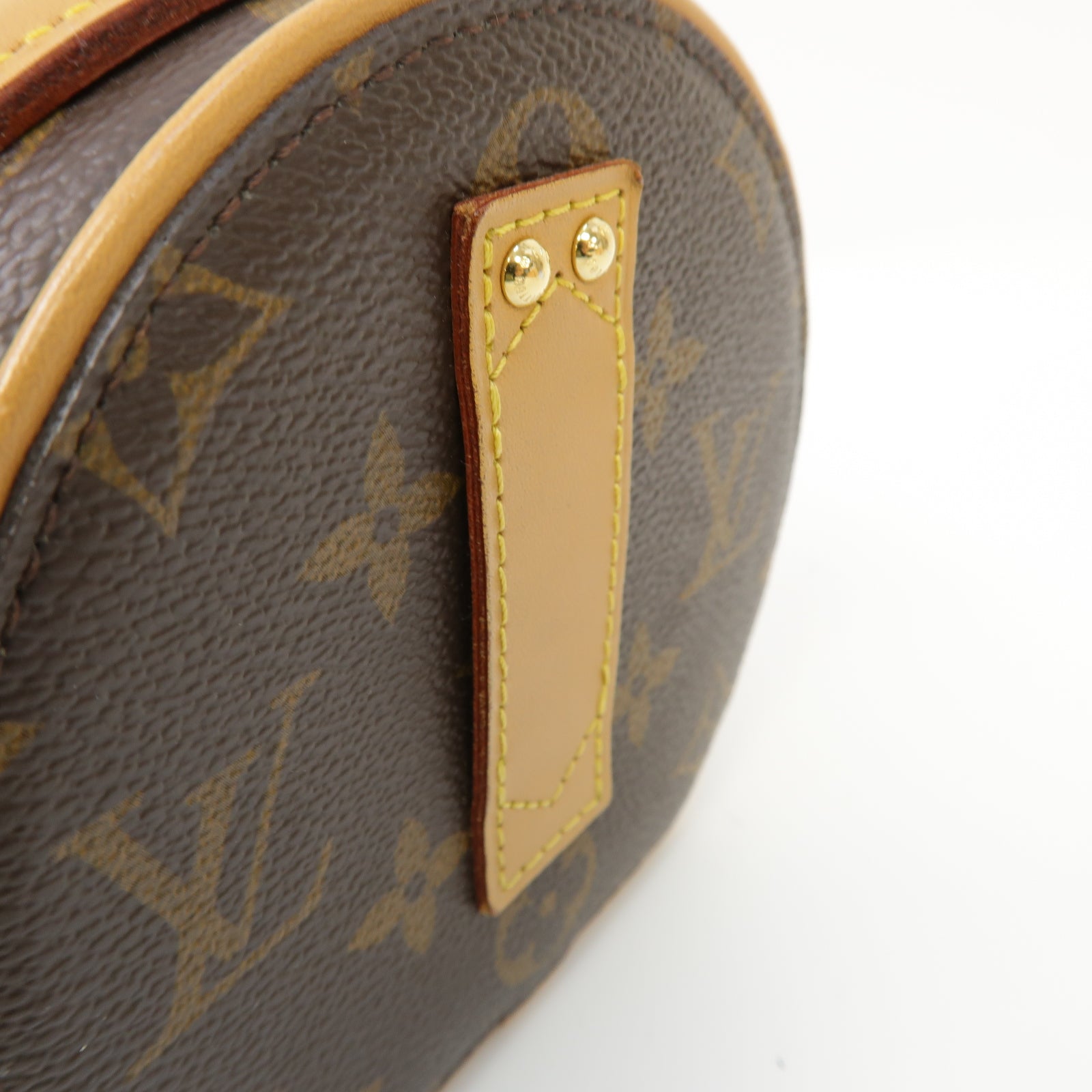 LOUIS VUITTON Monogram Mini Bolite Chapeau金扣手挽肩背兩用袋啡色
