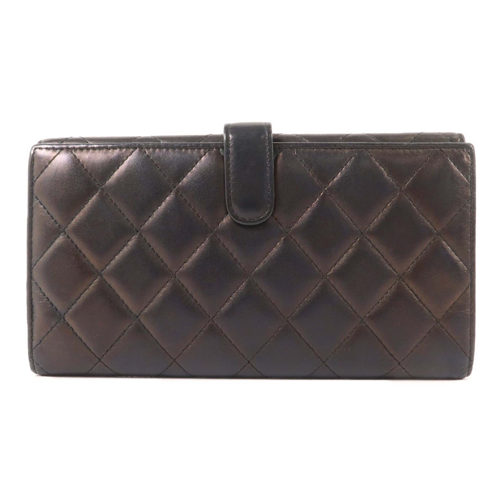 CHANEL 牛皮皮革Cambon Long Wallet長錢包