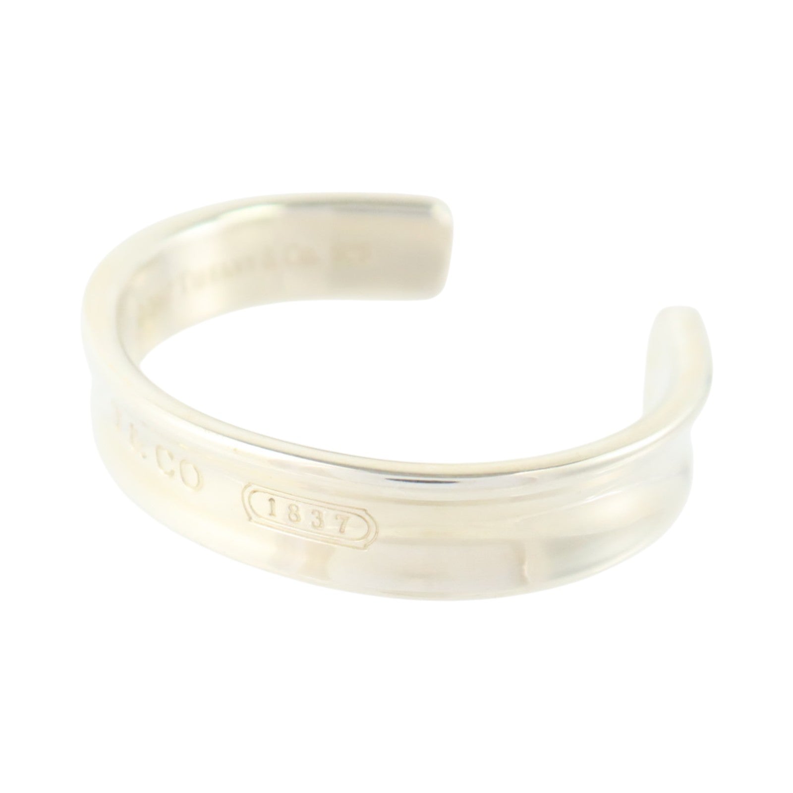 TIFFANY＆CO 925純銀Cuff Bracelet手鐲