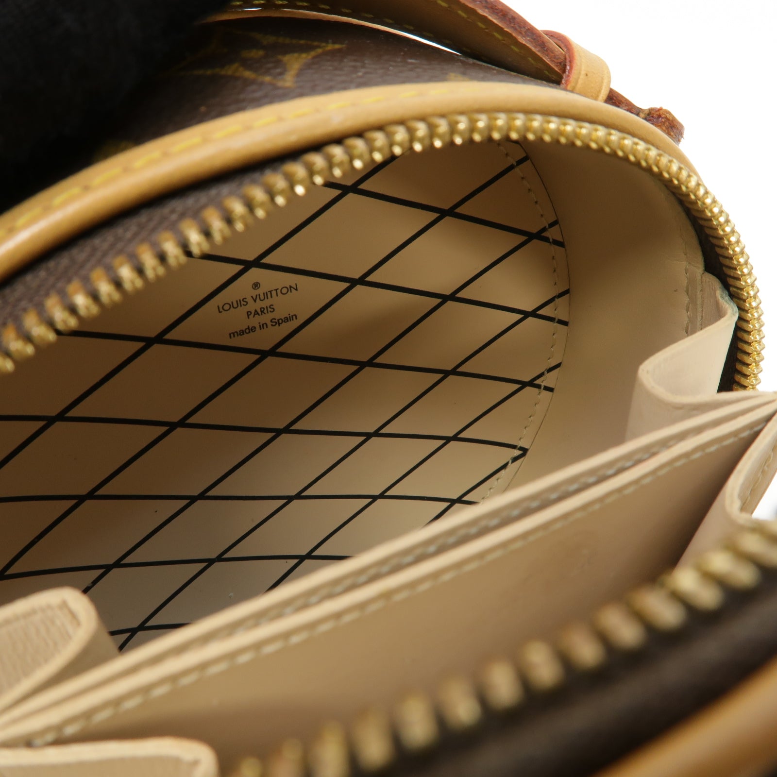 LOUIS VUITTON Monogram Mini Bolite Chapeau金扣手挽肩背兩用袋啡色