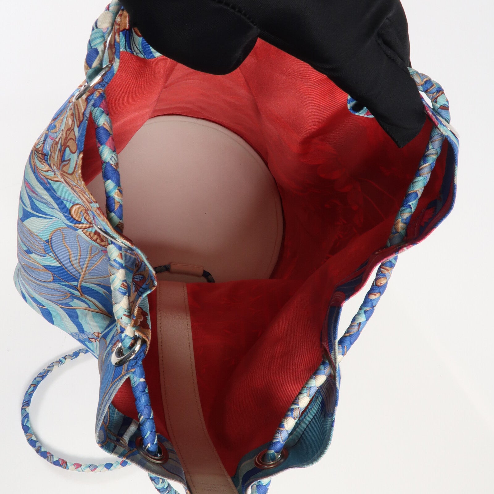 HERMES Togo皮革Purse Soie Cool Tiny Mini Bag銀扣背包