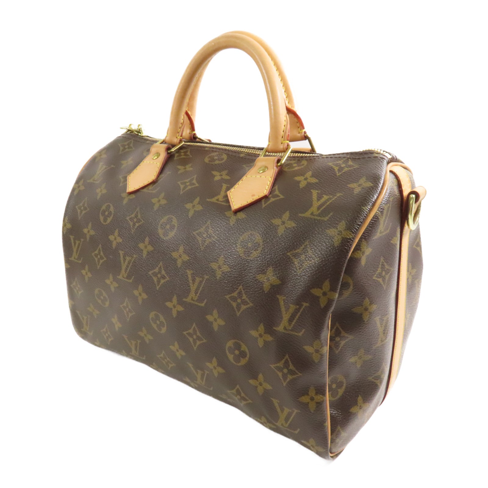 LOUIS VUITTON 【激減優惠】Monogram Speedy Bandouliere 30金扣手挽肩背兩用袋