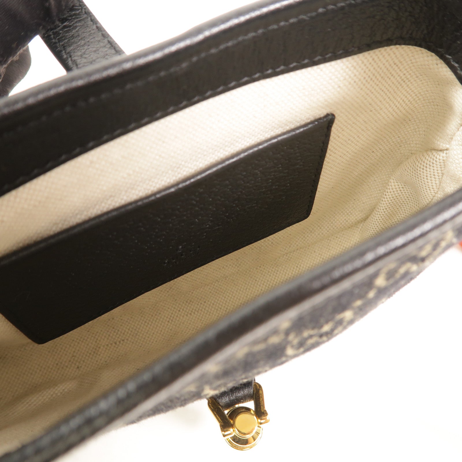 GUCCI 牛仔布Jackie 1961 Mini手挽肩背兩用袋