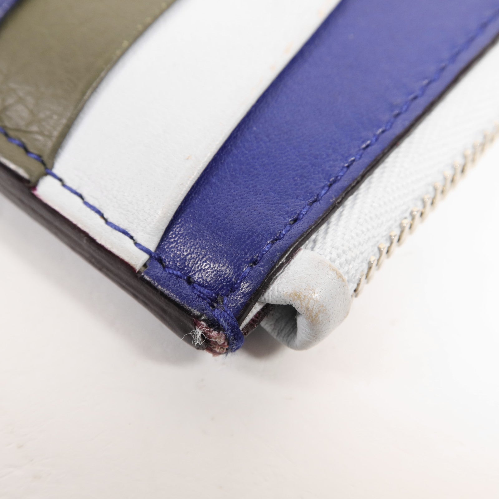 Dior 牛皮皮革Card Case銀扣卡片套