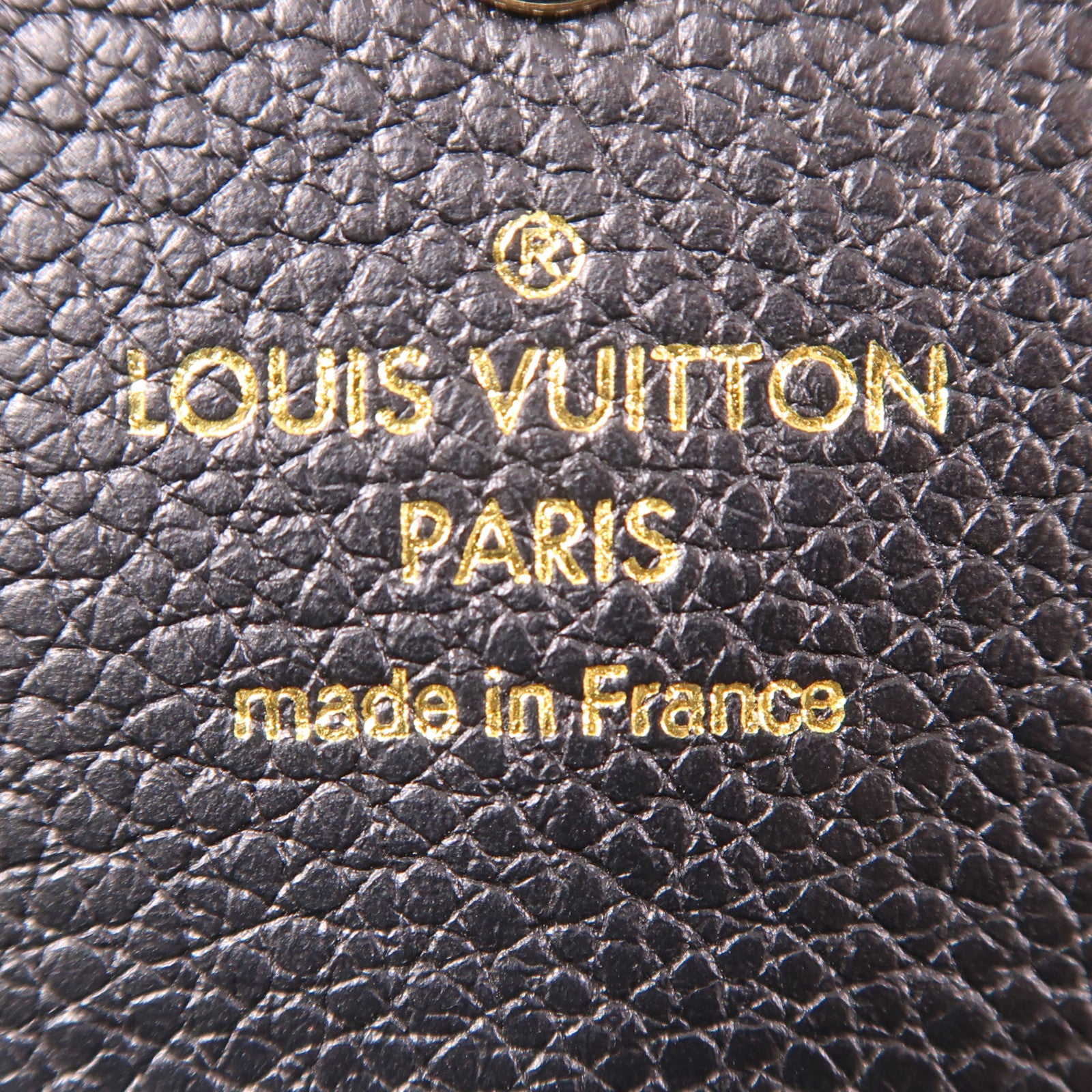 LOUIS VUITTON Monogram Empreinte Sarah Wallet金扣長錢包