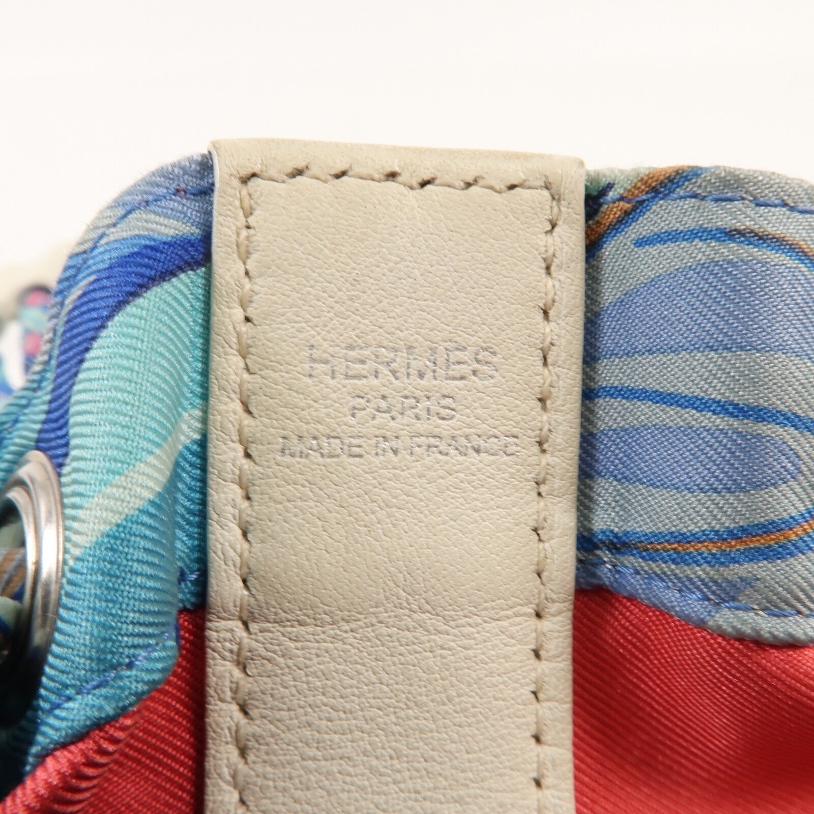 HERMES Togo皮革Purse Soie Cool Tiny Mini Bag銀扣背包