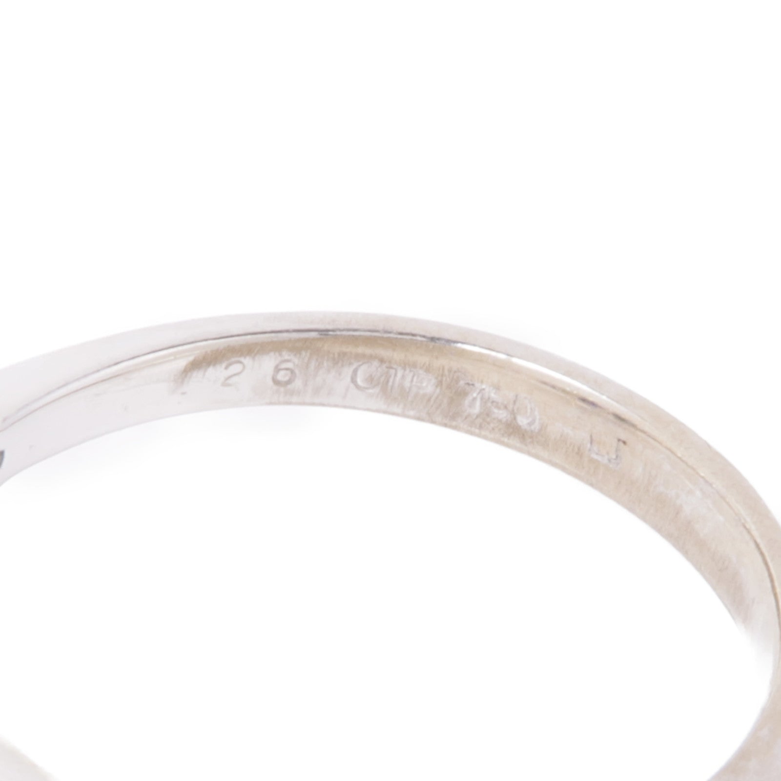 JEWELRY 【激減優惠】18K白金Sapphire/Diamond Ring藍寶石/鑽石戒指US#5
