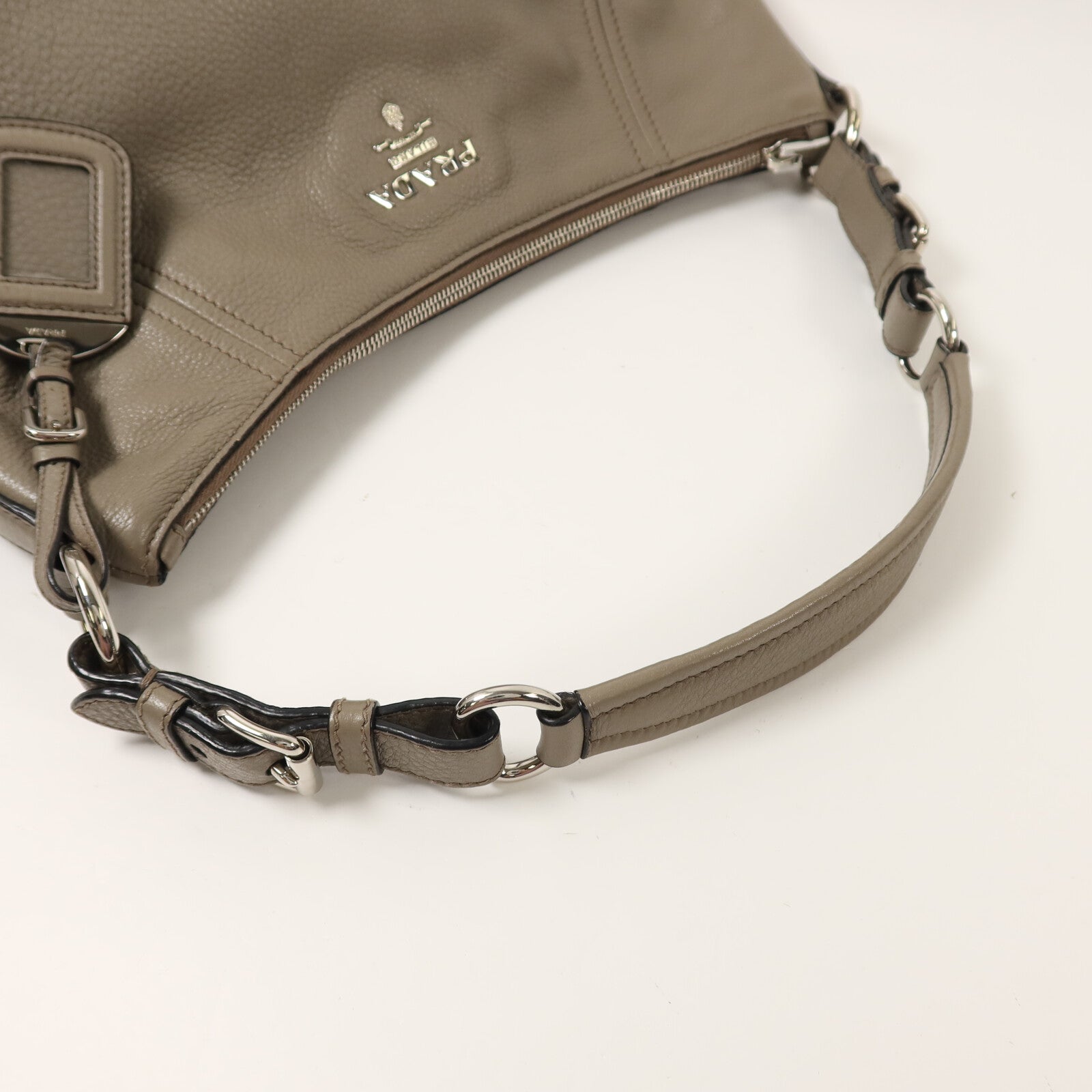 PRADA 牛皮皮革Shoulder Bag肩背袋