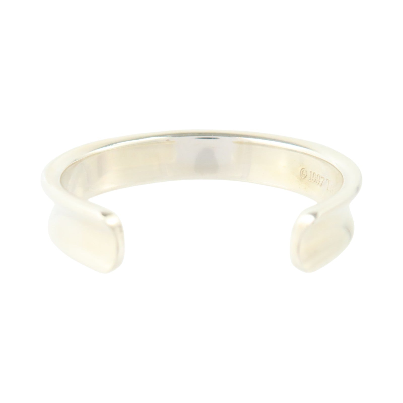 TIFFANY＆CO 925純銀Cuff Bracelet手鐲