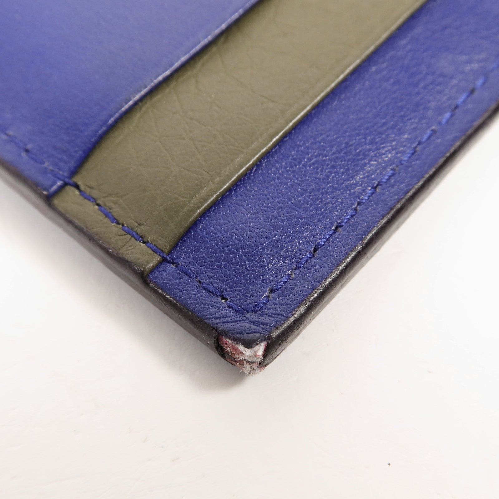 Dior 牛皮皮革Card Case銀扣卡片套