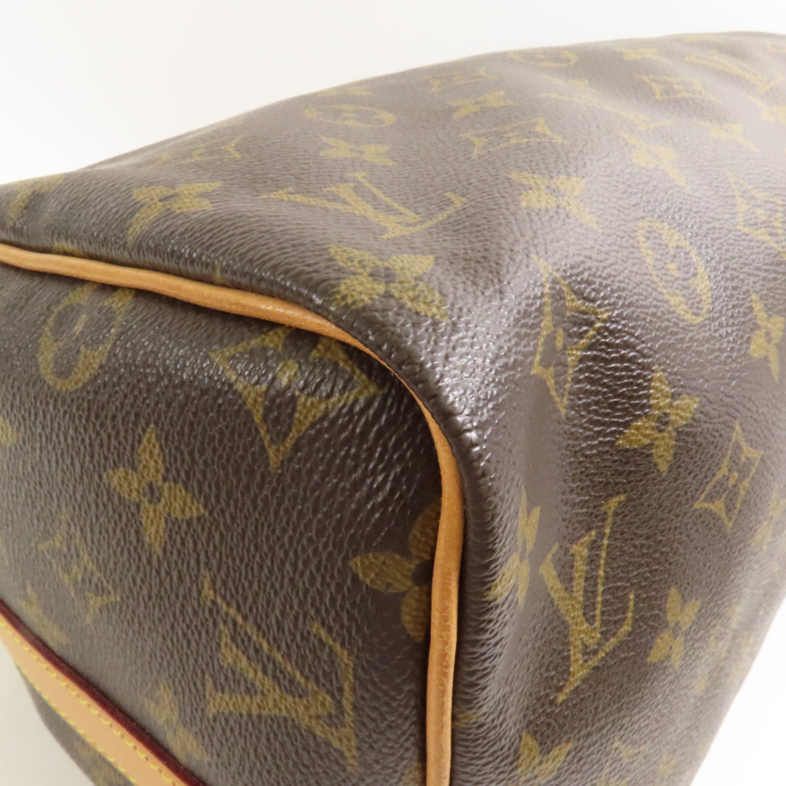 LOUIS VUITTON Monogram Speedy Bandouliere 30金扣手挽肩背兩用袋