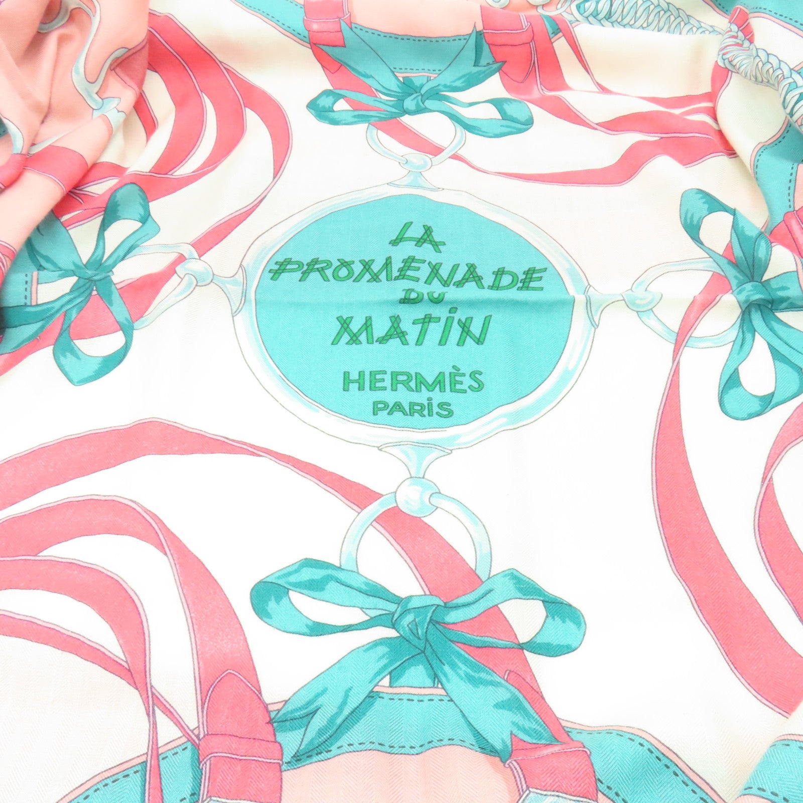 HERMES 【激減優惠】羊絨/絲質Shawl 140x140cm披肩紅色/粉紅色/綠色