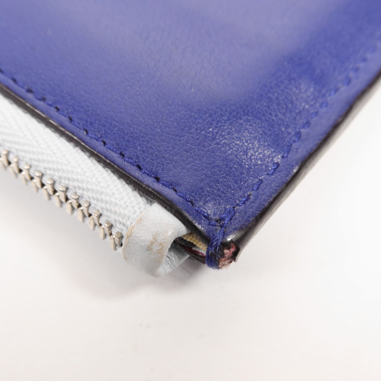 Dior 牛皮皮革Card Case銀扣卡片套