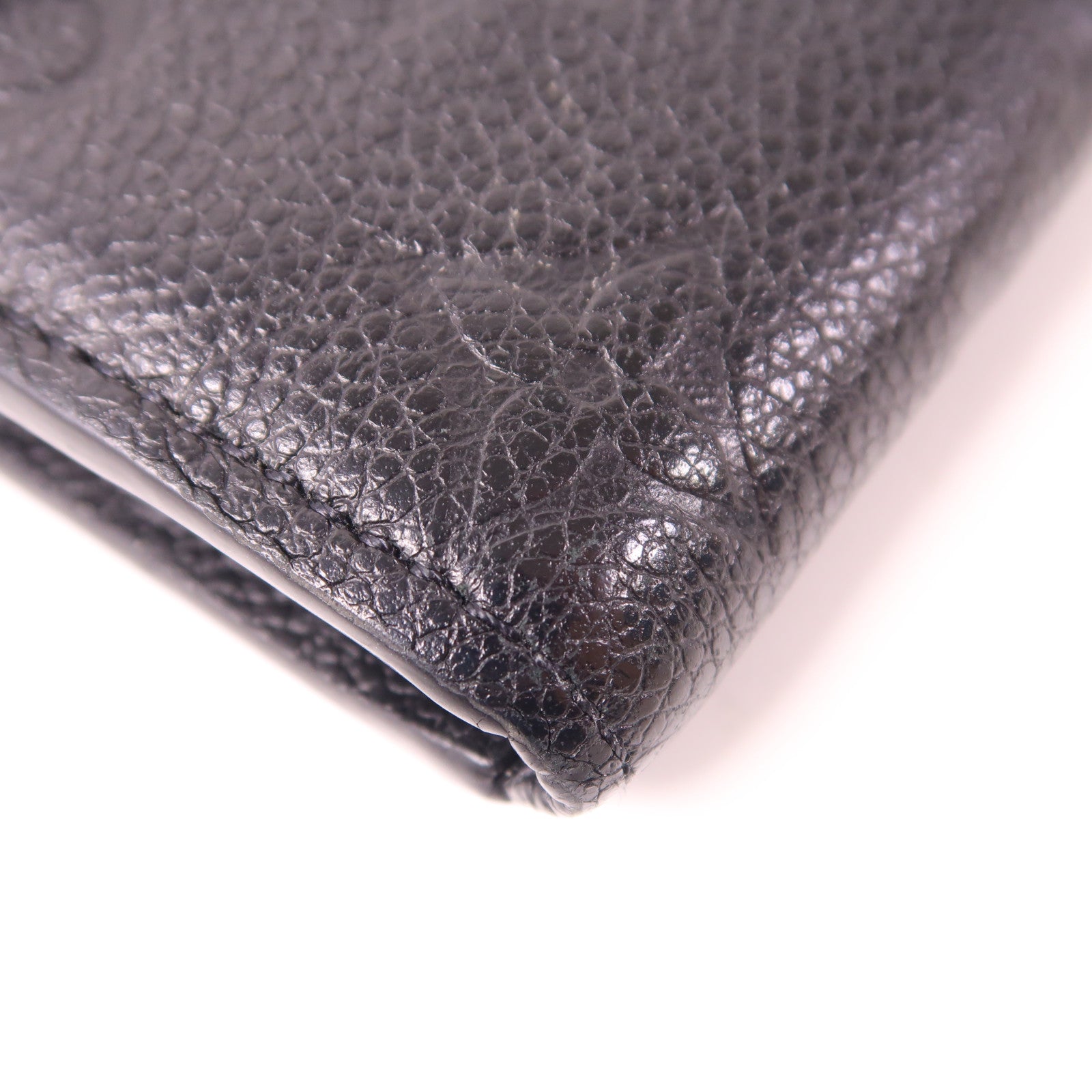 LOUIS VUITTON Monogram Empreinte Sarah Wallet金扣長錢包