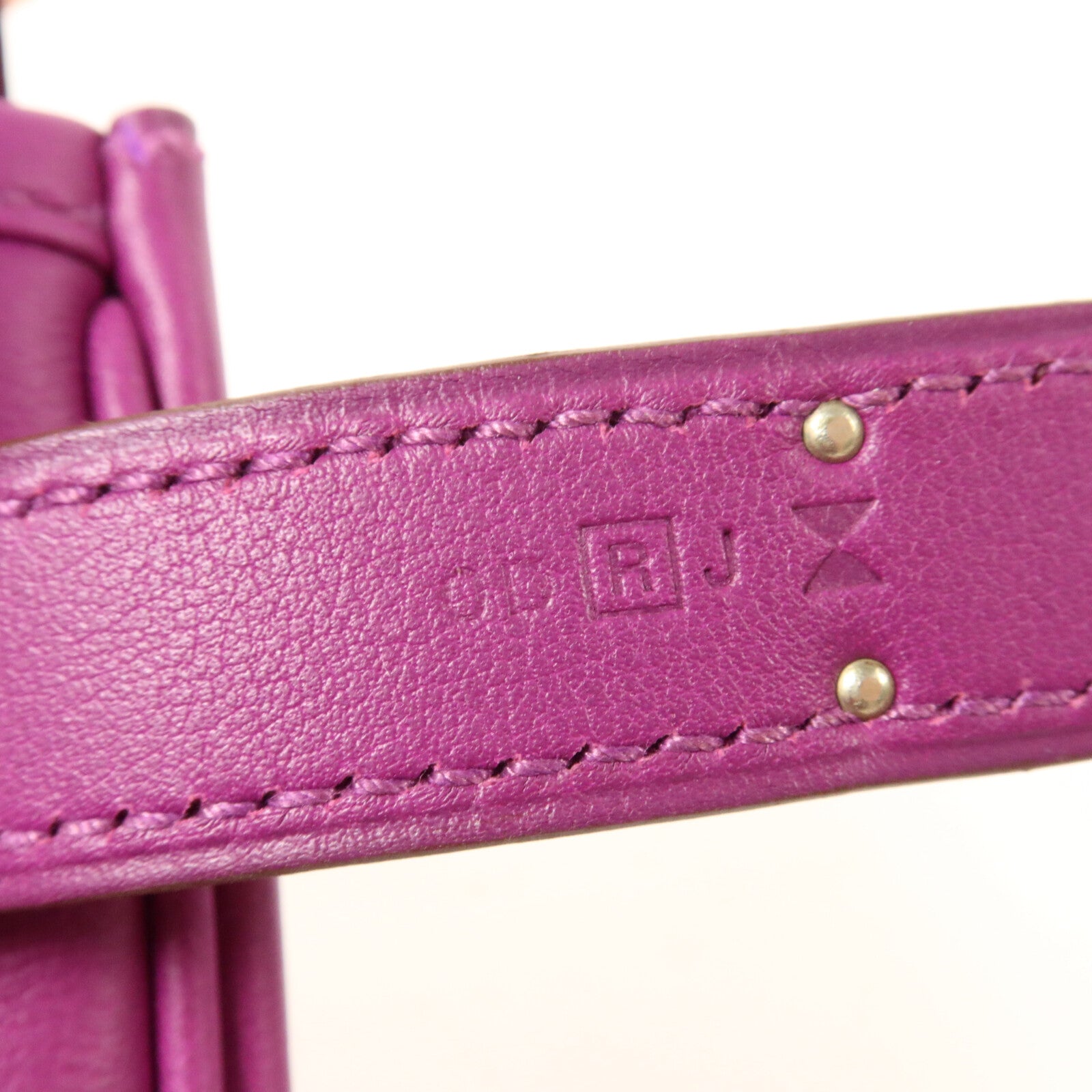 HERMES Swift皮革Berline Mini肩背袋Anemone