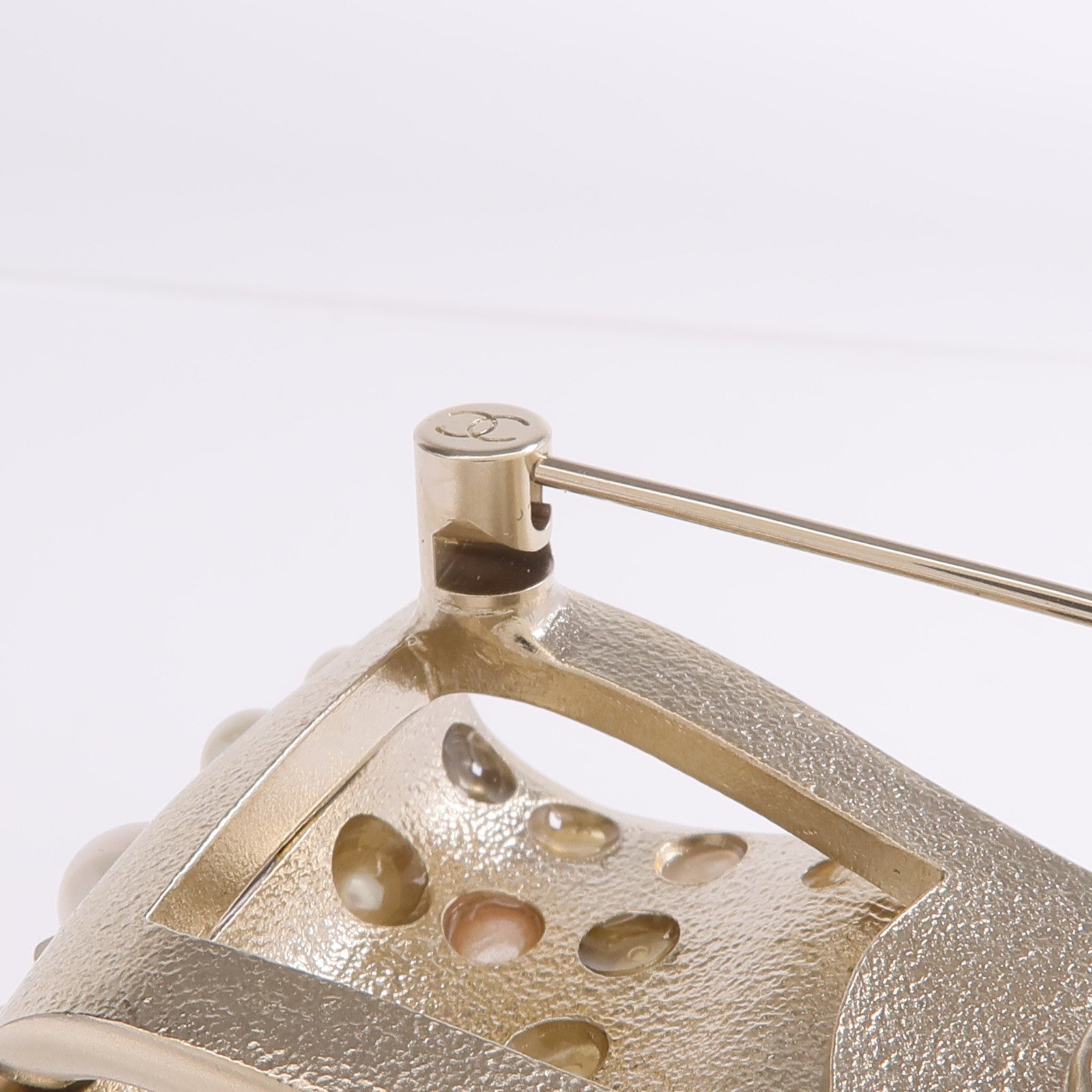 CHANEL PVC/金屬Brooch胸針