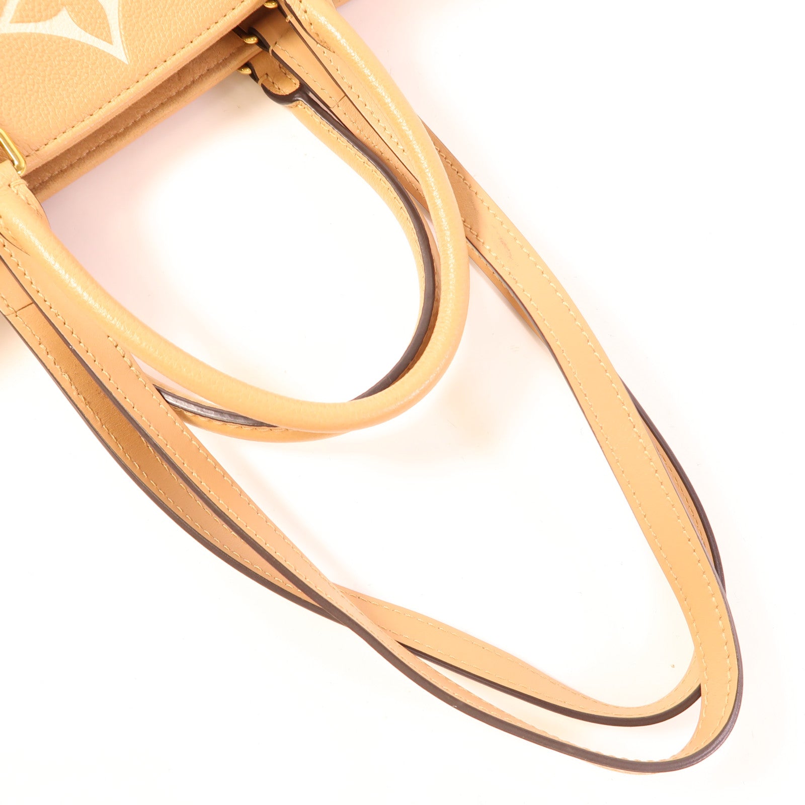 LOUIS VUITTON Monogram Empreinte OnTheGo MM金扣手挽肩背兩用袋