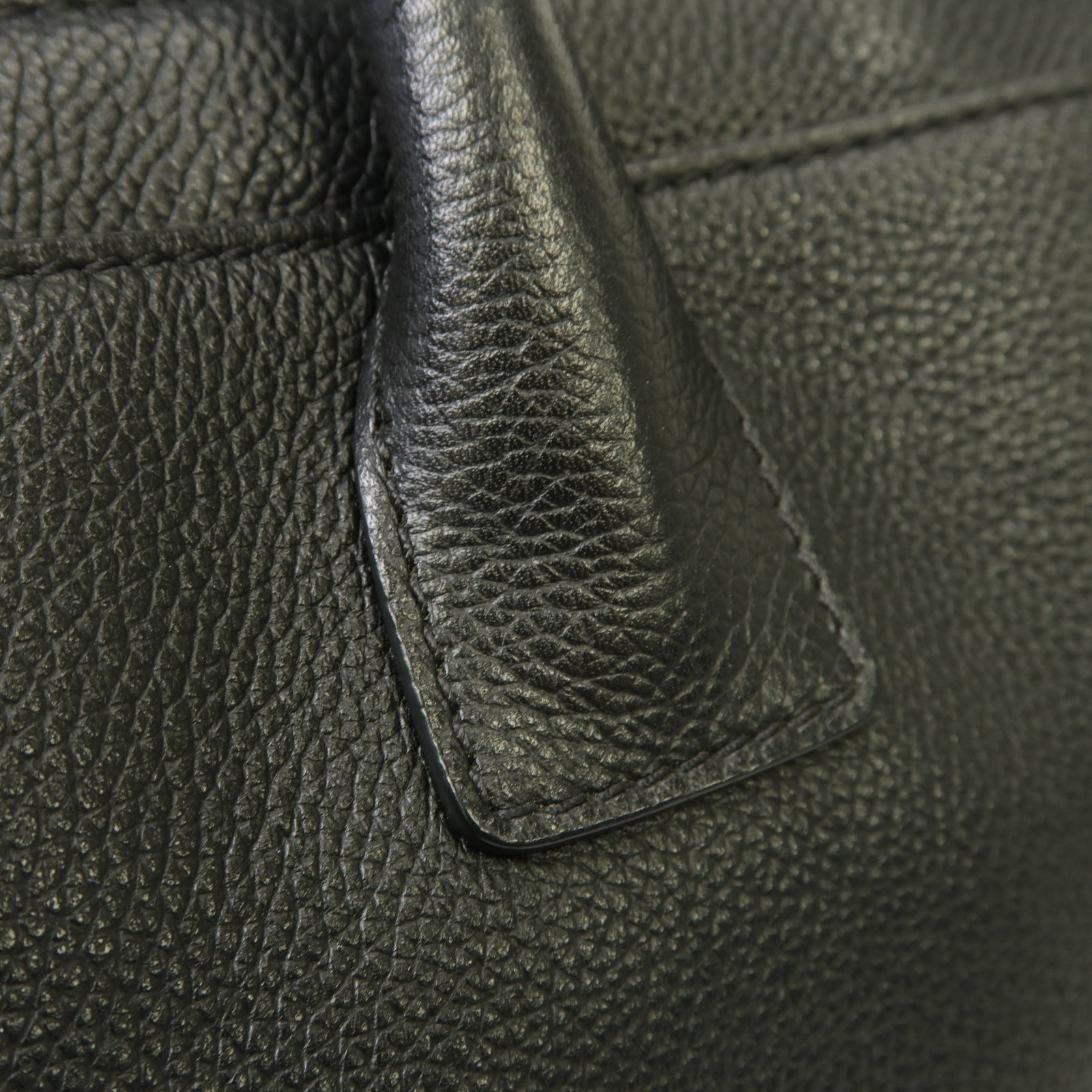 CHANEL 【激減優惠】牛皮皮革Executive Cerf Tote Bag銀扣手挽袋黑色