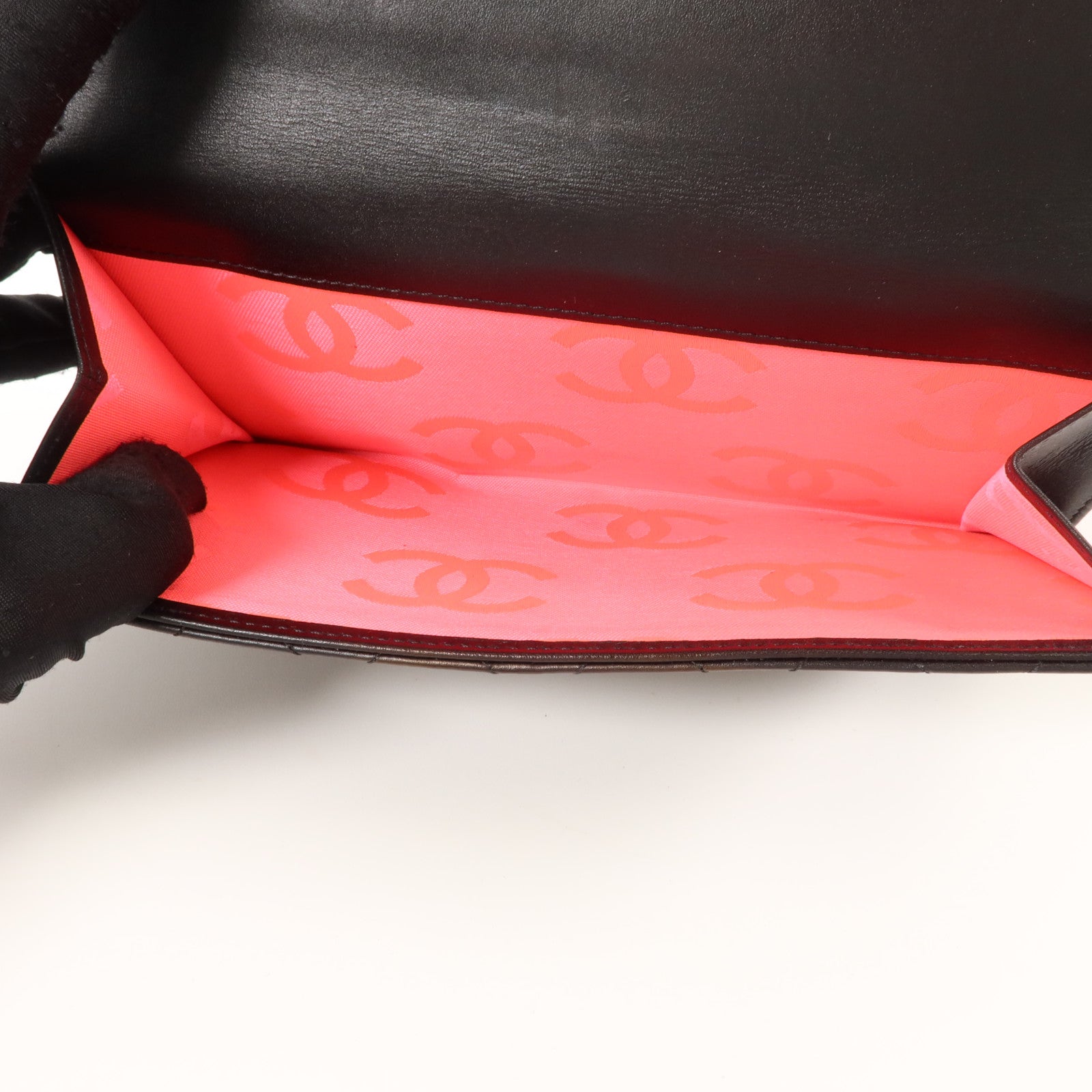 CHANEL 牛皮皮革Cambon Long Wallet長錢包