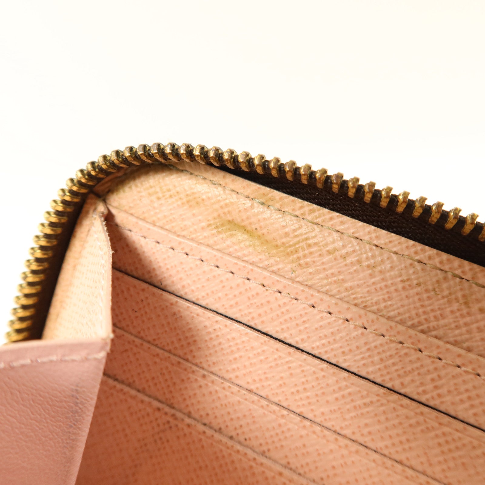 LOUIS VUITTON Damier Zipper Long Wallet金扣長錢包