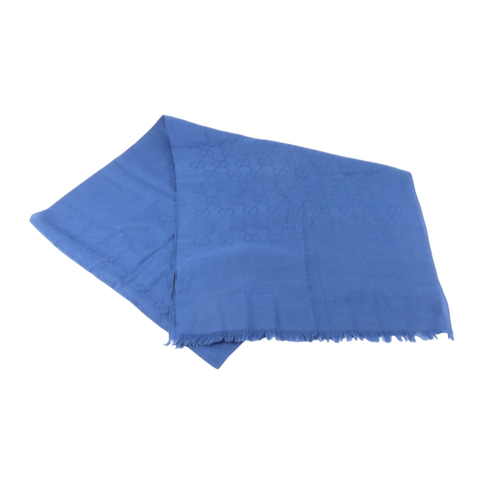 GUCCI 羊毛/絲質Scarf 45X180cm絲巾