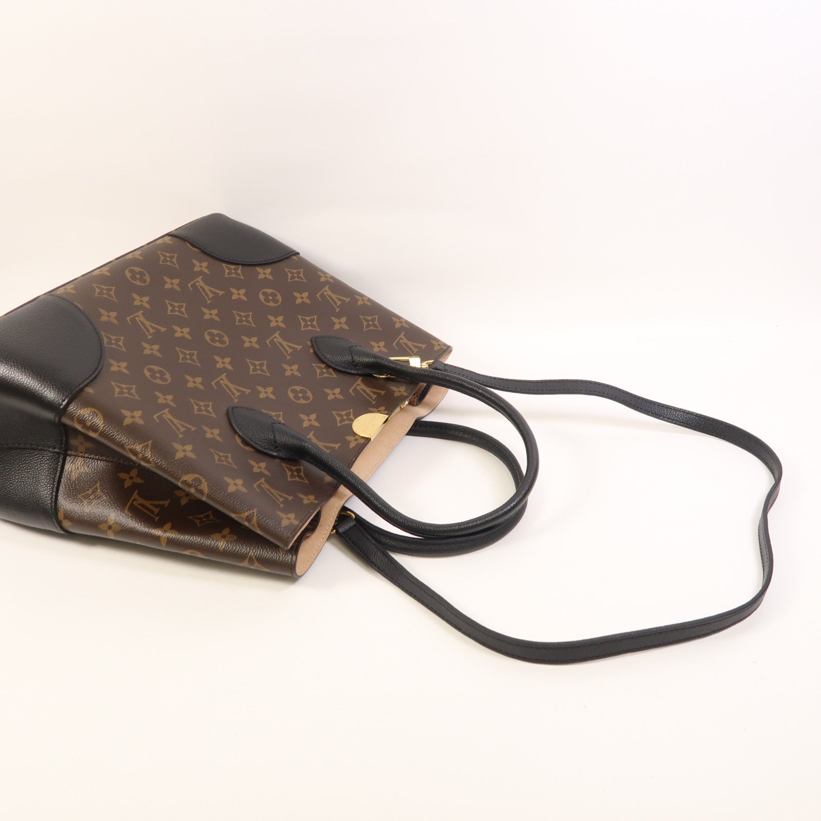 LOUIS VUITTON Monogram Flandrin金扣手挽肩背兩用袋