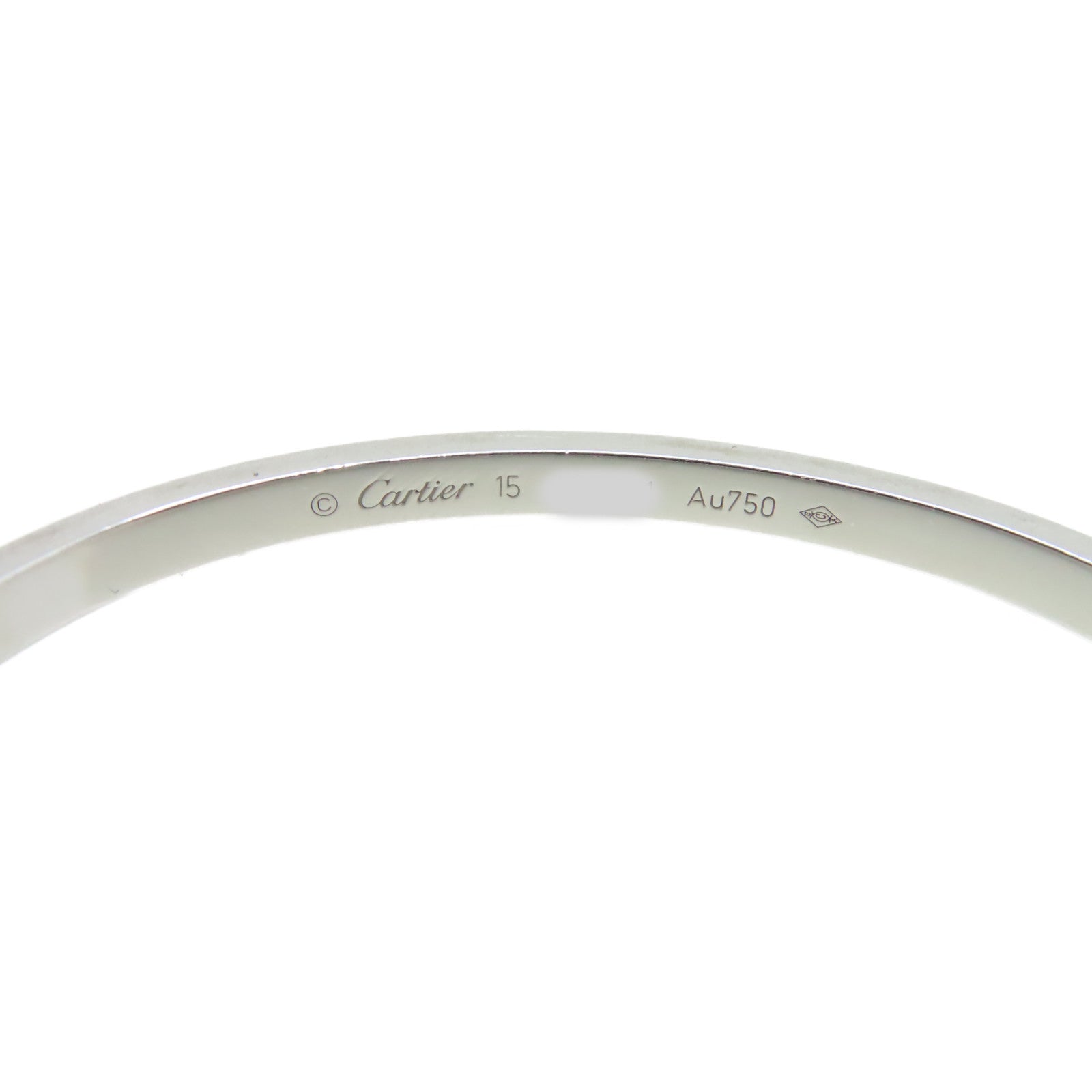 CARTIER **【激減優惠】18K白金/鑽石Love Bracelet 10pcs Diamond Bracelet手鏈#15