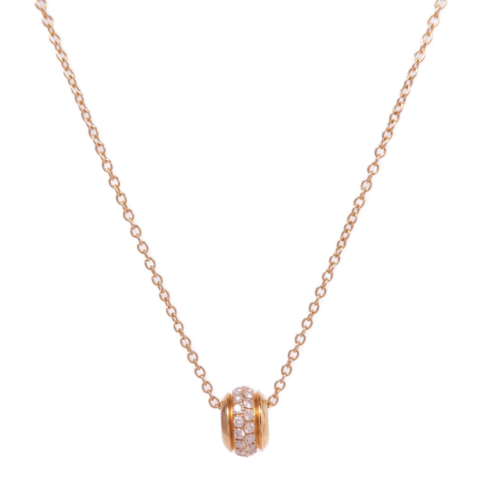 PIAGET 【激減優惠】18K玫瑰金Possession Necklace鑽石項鍊